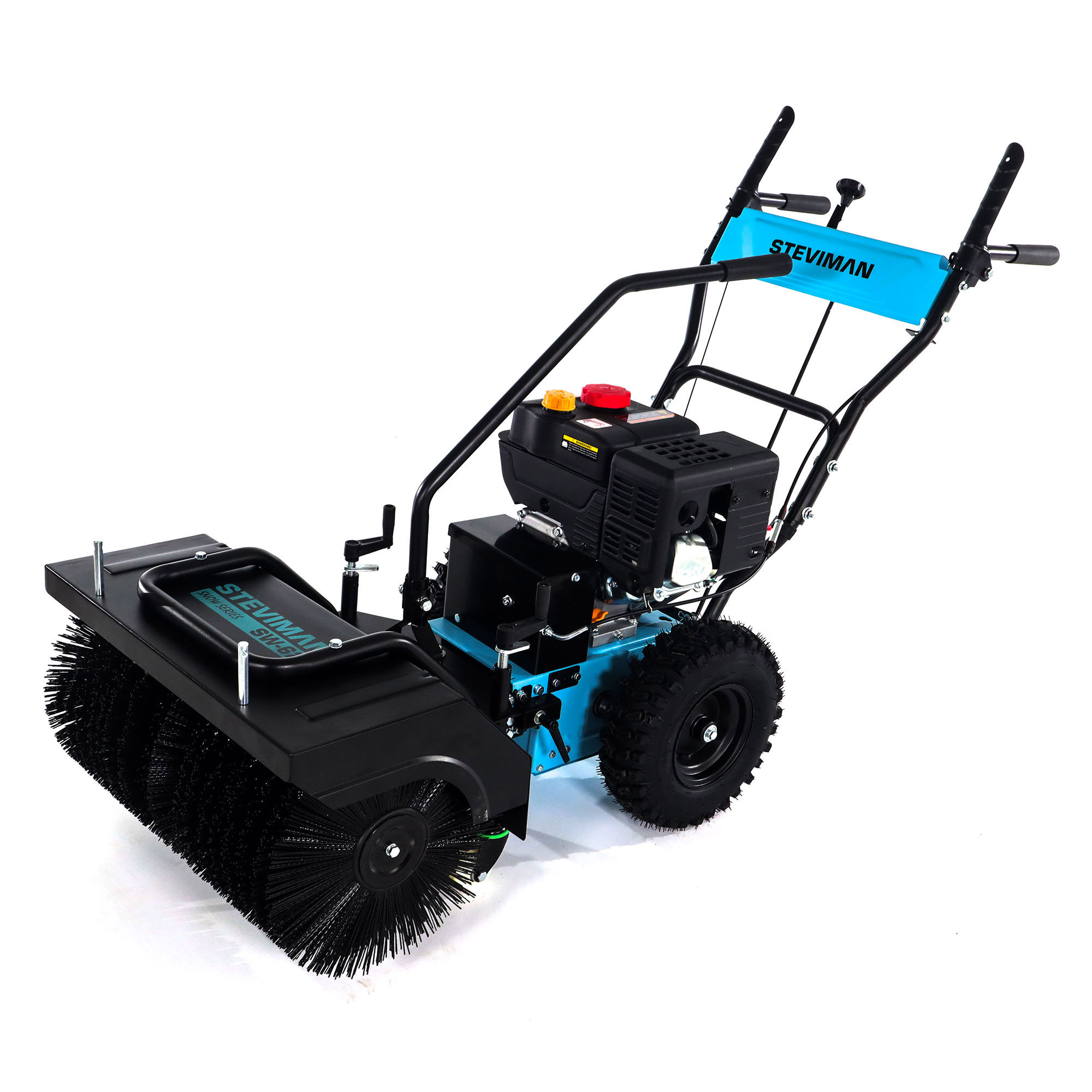 Изображение товара Подметальная машина STEVIMAN SW-62E 7 л.с. 620 см мощная, универсальная для уборки снега и мусора