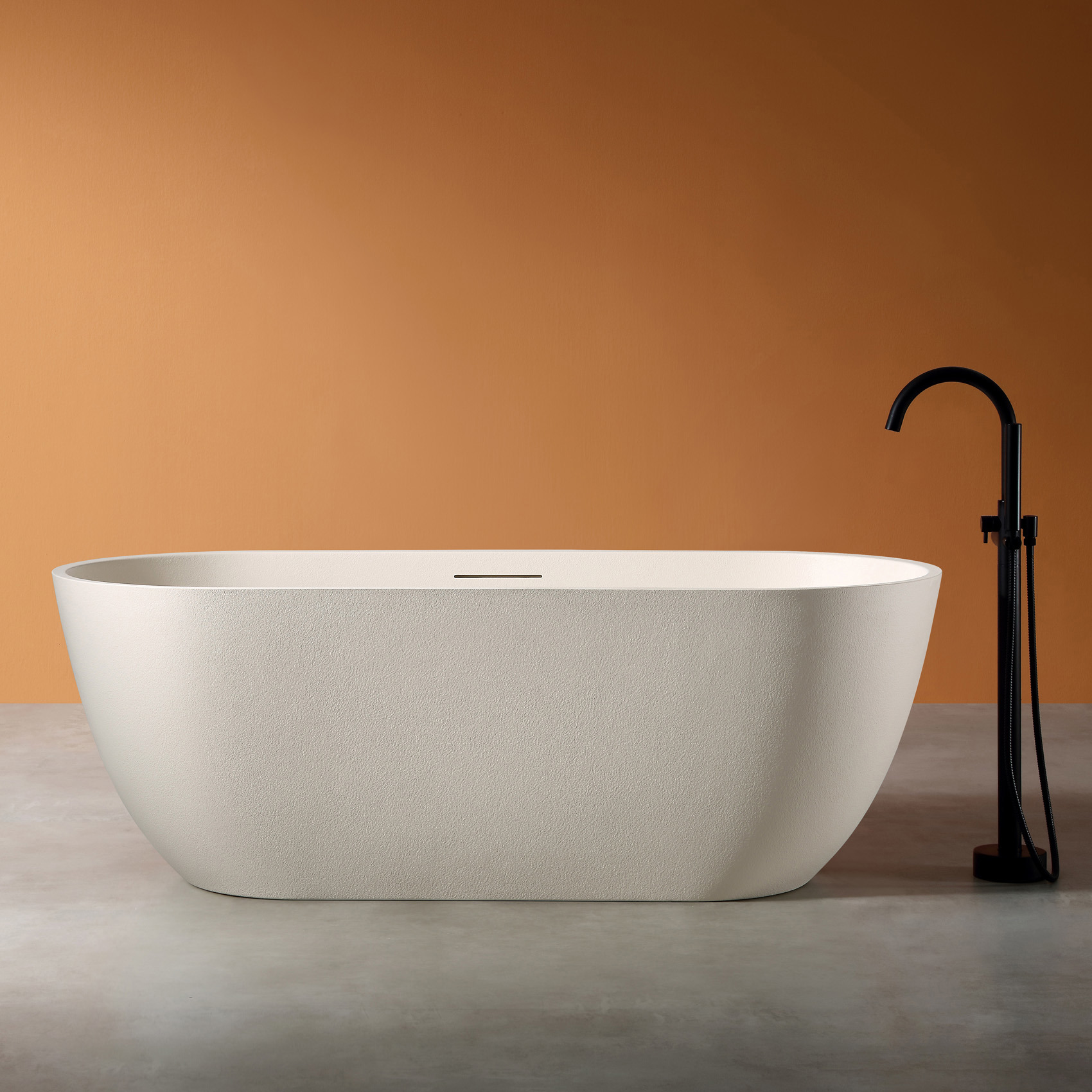 Изображение товара Отдельностоящая ванна Abber AM9941MBE искусственный камень 170x75см