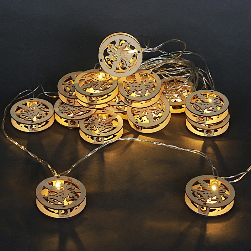 Изображение товара Электрогирлянда комнатная Sneha A-415 5 м 20 ламп теплый белый