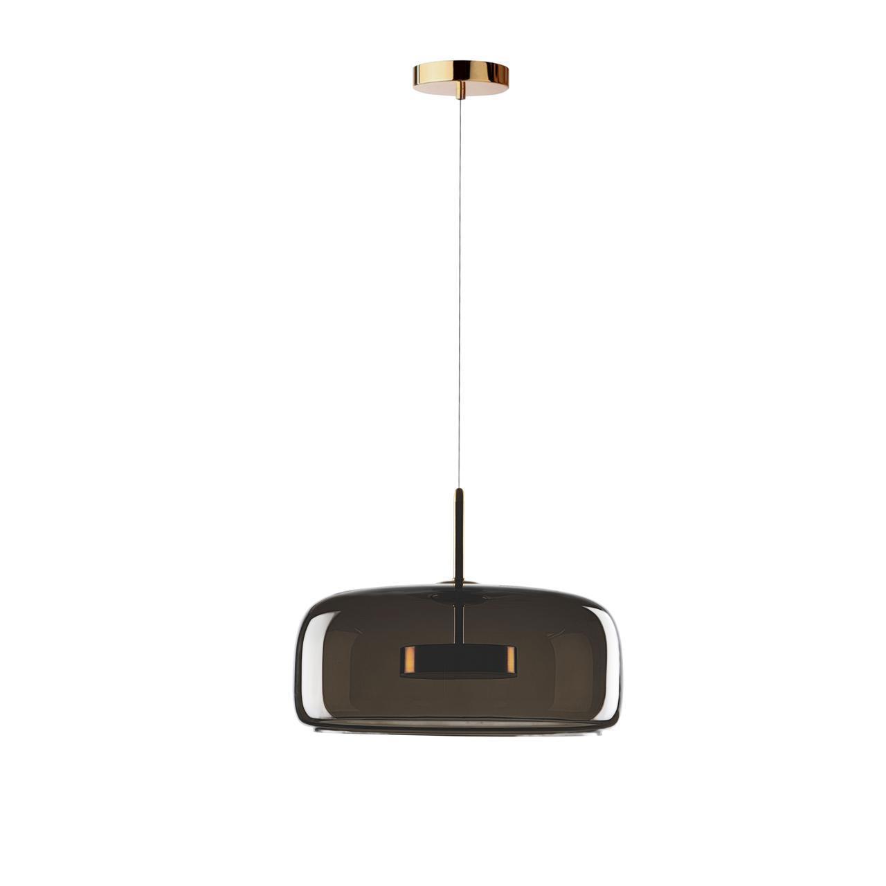 Изображение товара Светильник подвесной светодиодный LOFT IT 10040B Dauphin 6 м² теплый белый свет цвет коричневый