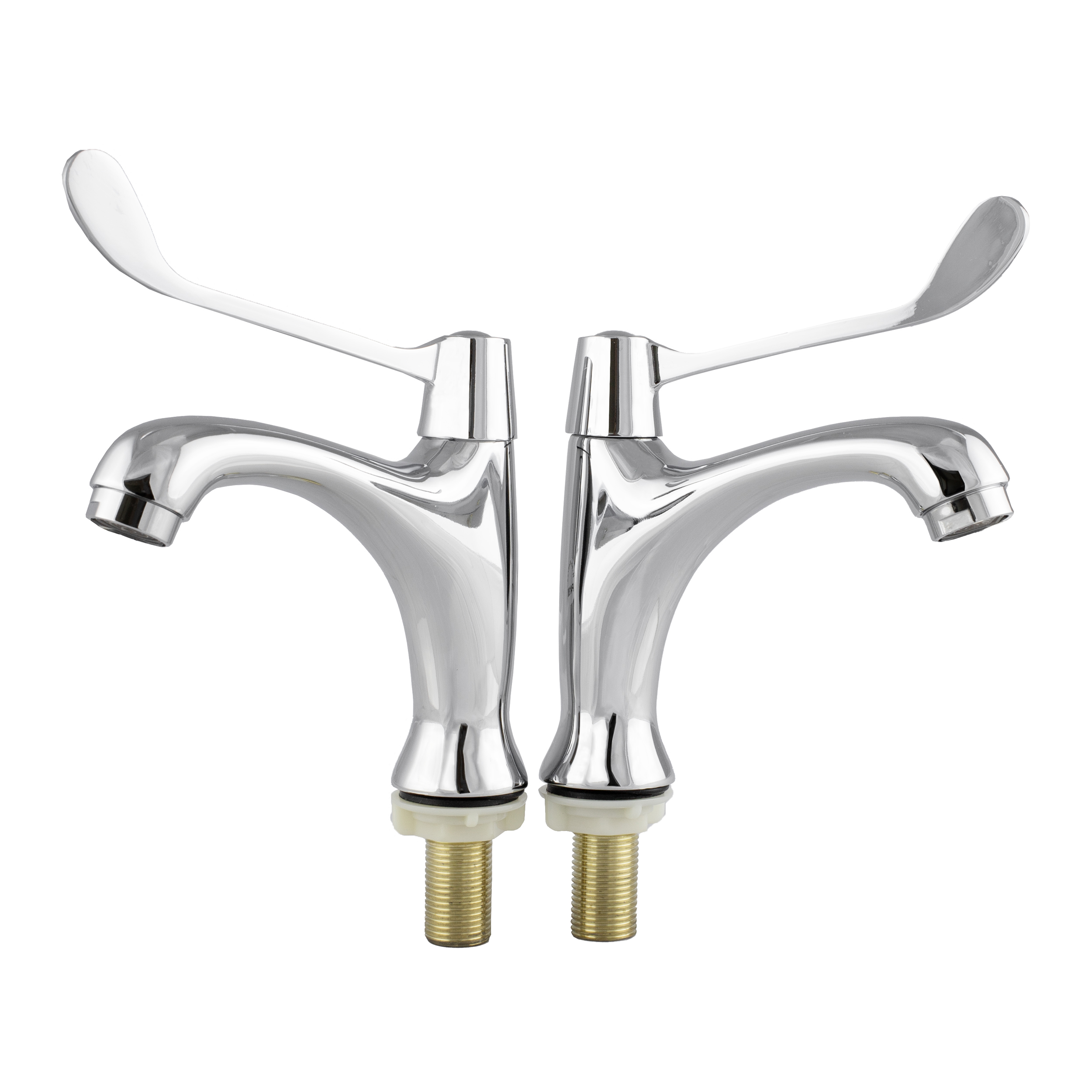 Изображение товара Водоразборный кран Potato P4190 1/2 латунь хром для холодной воды