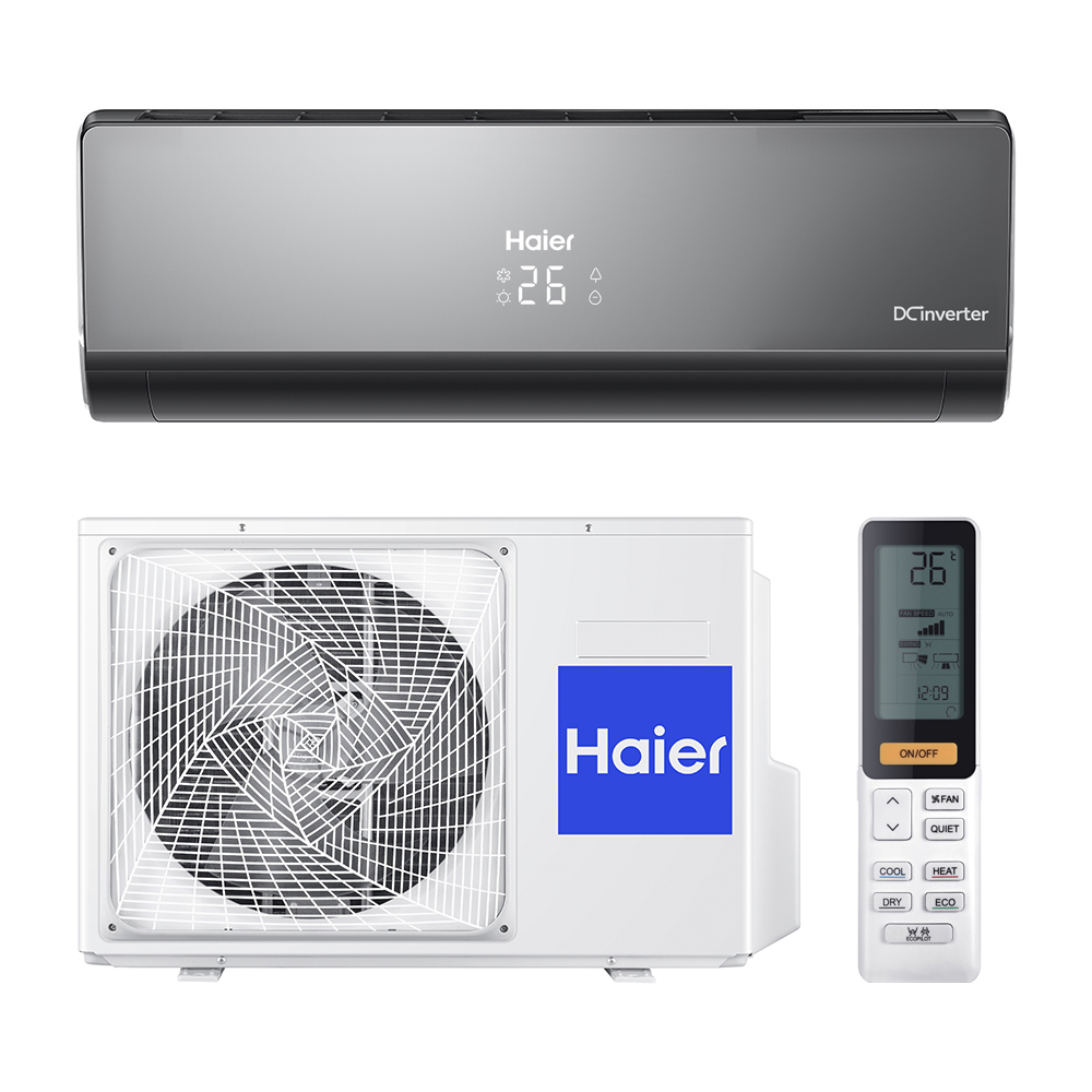 Изображение товара Сплит-система HAIER AS09NS6ERA-B 12000 BTU инвертор Wi‑Fi обогрев/охлаждение Изображение товара Сплит-система HAIER AS09NS6ERA-B 12000 BTU инвертор Wi‑Fi обогрев/охлаждение