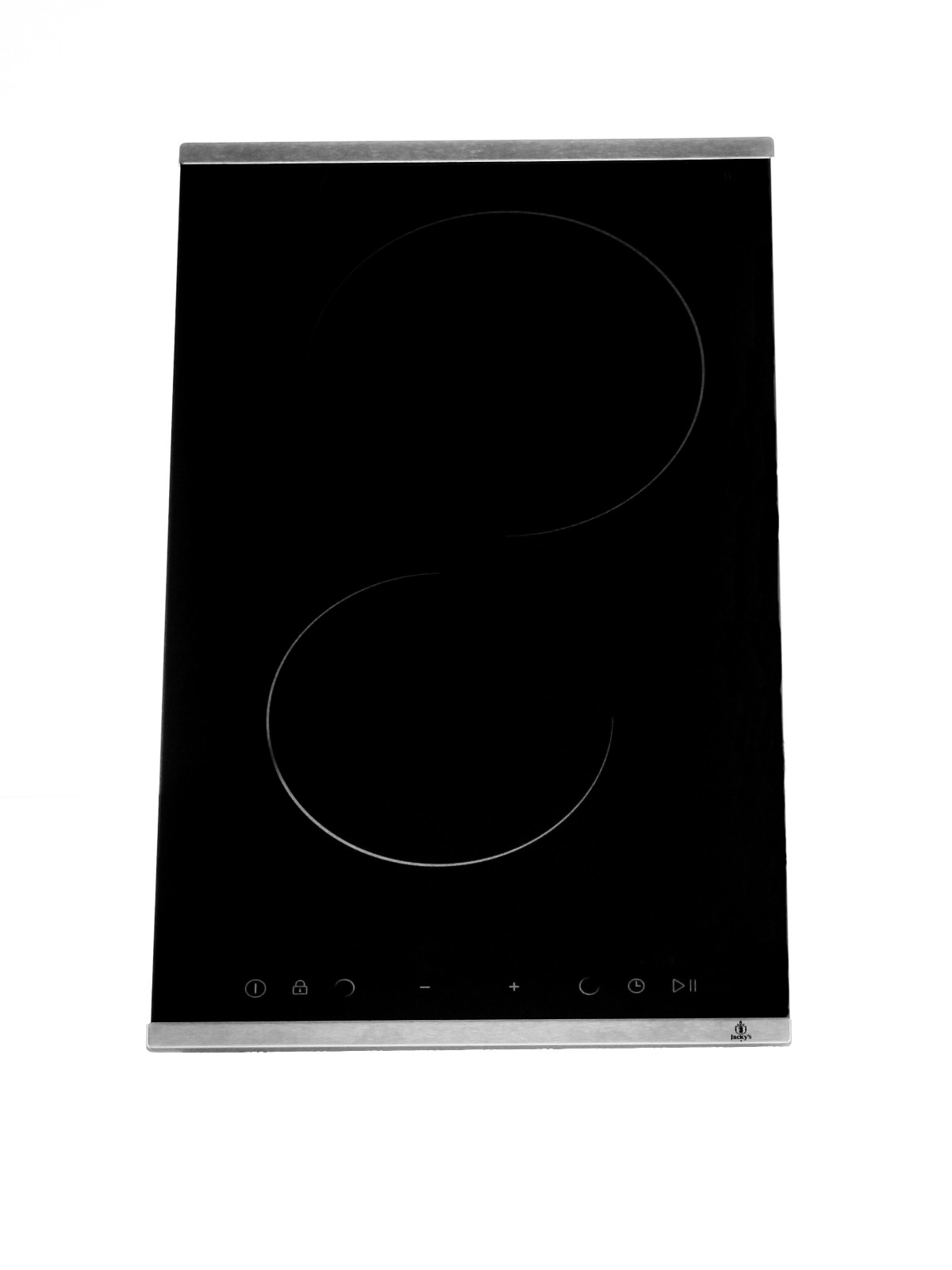 Изображение товара Электрическая варочная панель Jacky`s JH IB34 29 см 2 конфорки сенсорная черная