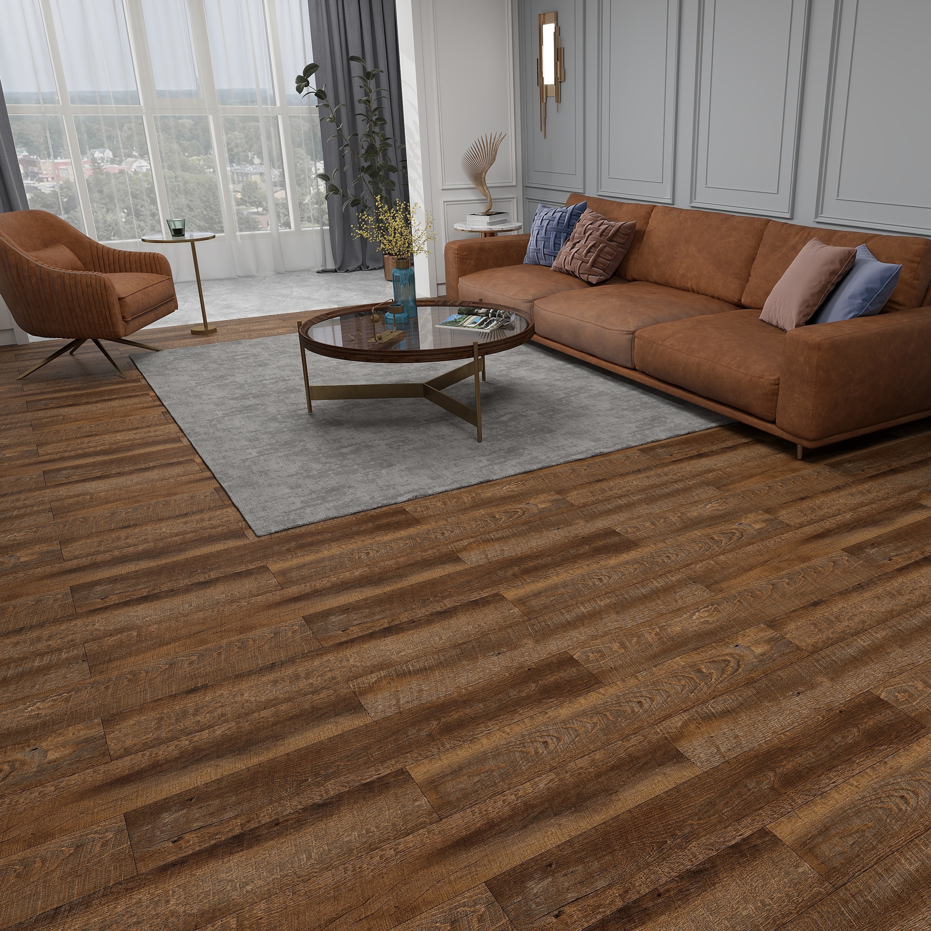 Изображение товара ПВХ плитка Novafloor Stepper Oak Antique 31 класс 1.50 мм