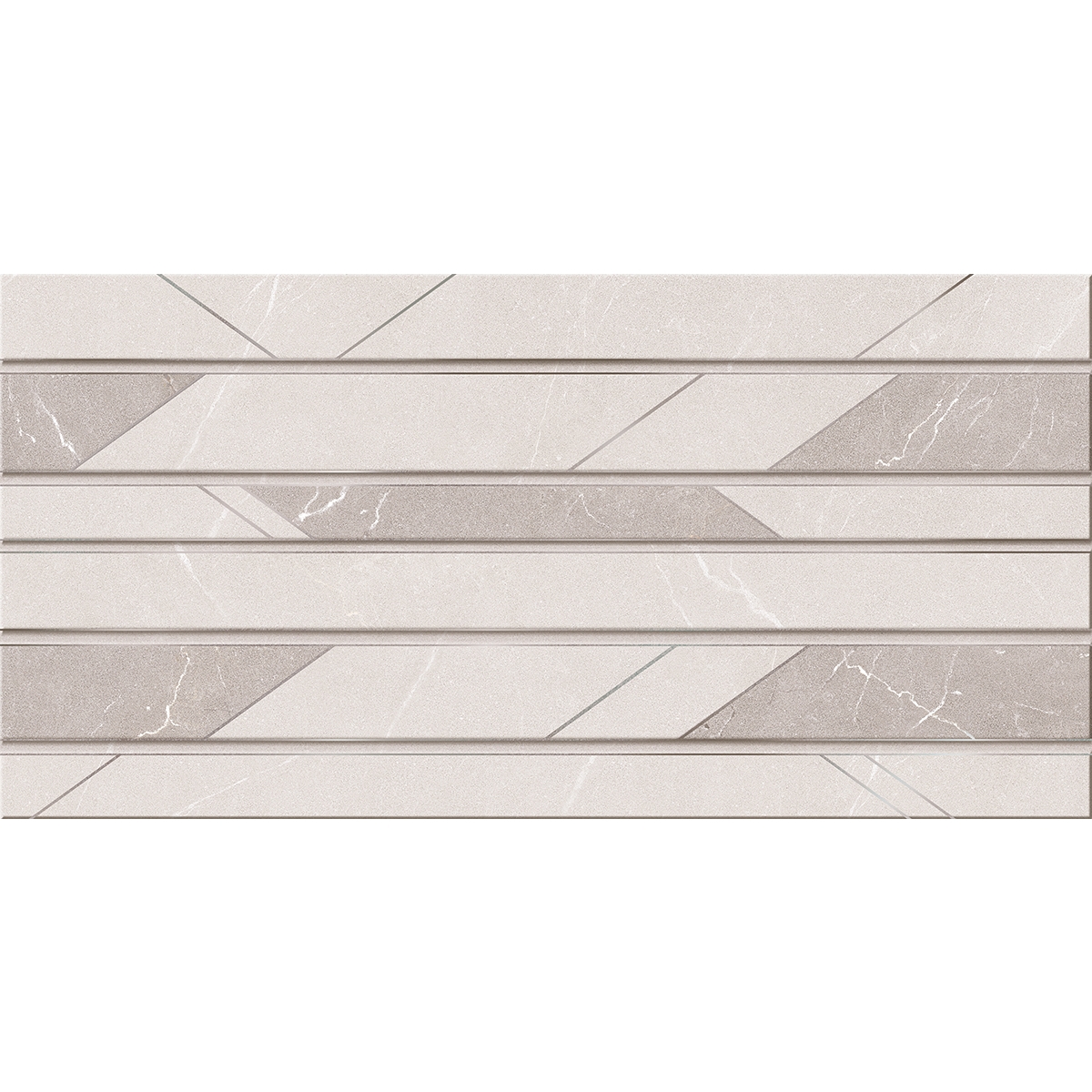 Изображение товара Настенная плитка Azori Ebri 00-00002215 31.5x63 см светло-серый современный дизайн