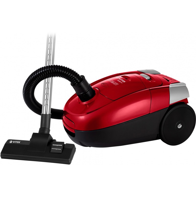Изображение товара Пылесос с пылесборником Vitek Vt-1820 1400 Вт цвет красный