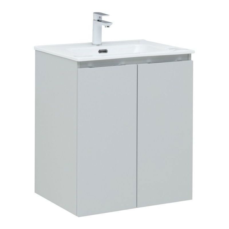 Изображение товара Тумба под раковину Aquanet Алвита New 60 см подвесная с ящиком