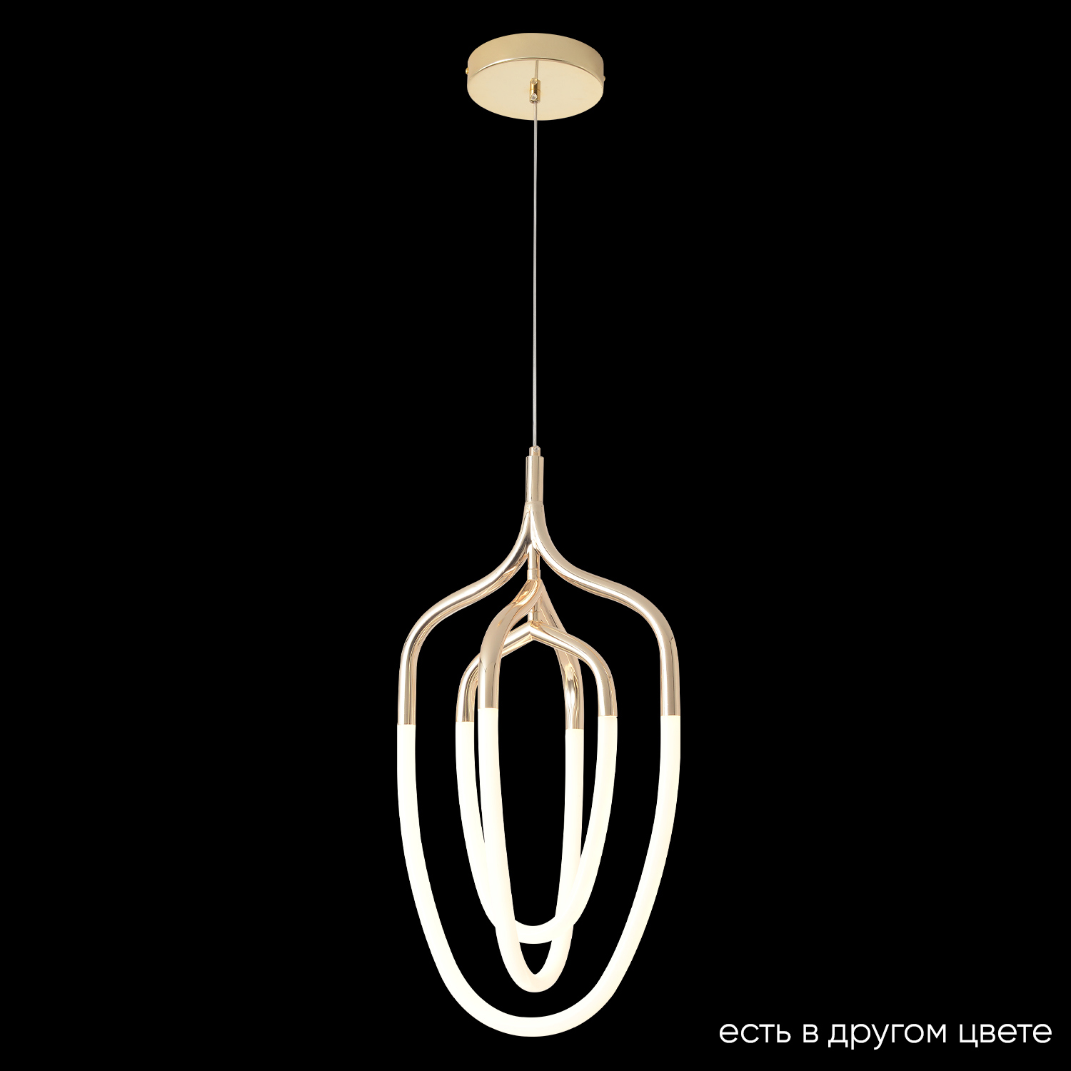 Изображение товара Светильник подвесной светодиодный Crystal Lux 3491/250 золотистый