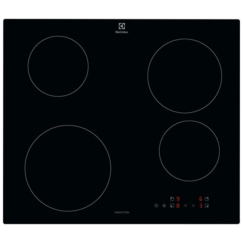 Изображение товара Электрическая варочная панель Electrolux EIB60420CK 59 см 4 конфорки цвет черный