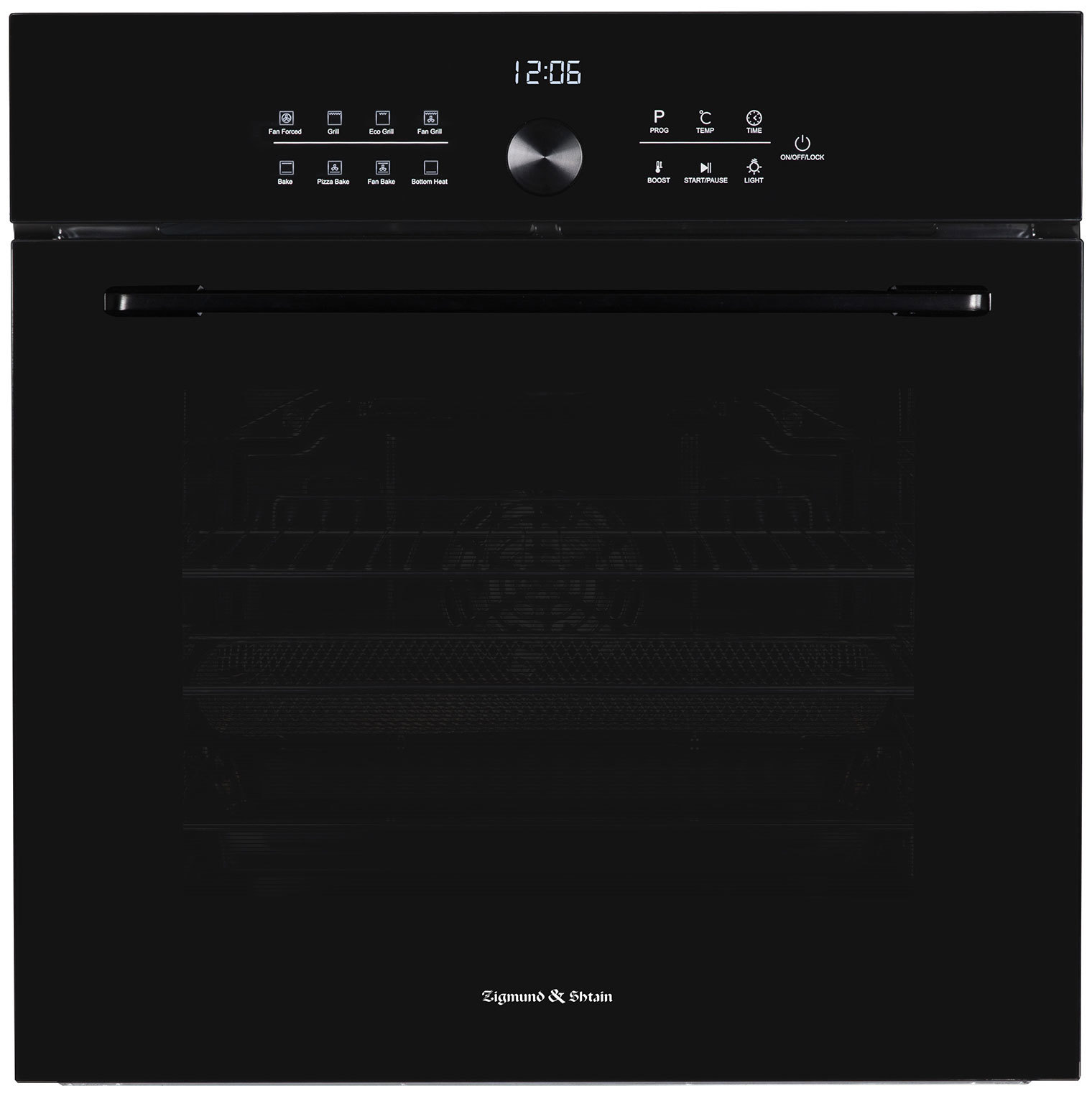 Изображение товара Встраиваемый духовой шкаф Zigmund & shtain E 168 B 59.6x59.6x56.4 см цвет черный