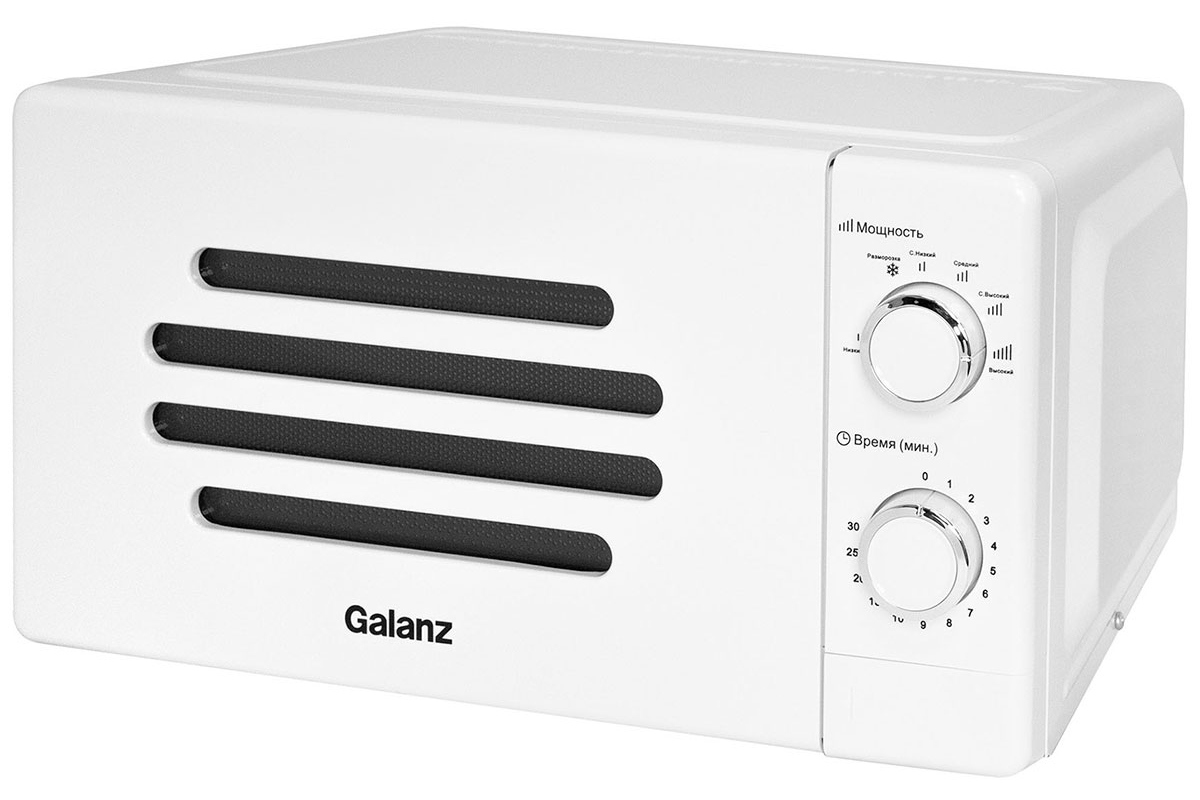 Изображение товара Микроволновая печь Galanz MOS-2007MW 20 л механическое управление белая