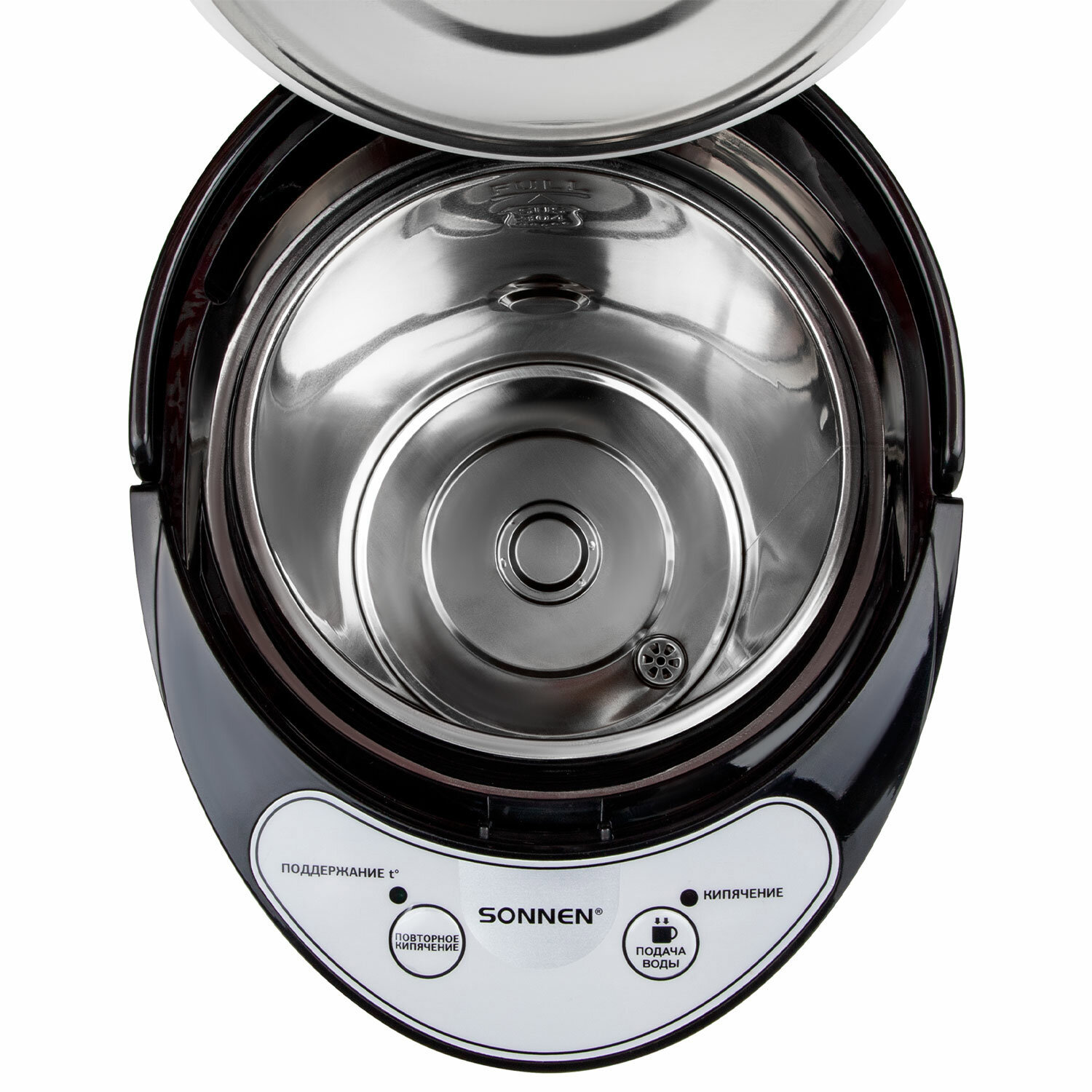 Изображение товара Термопот SONNEN TP-60 6л 900Вт механическое управление корпус нержавейка