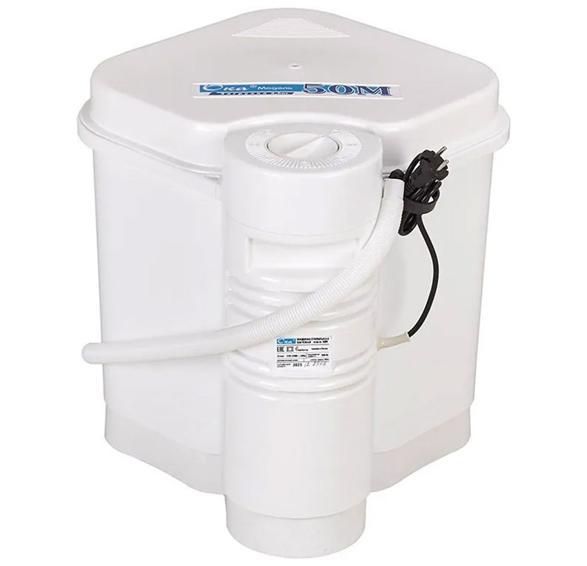 Изображение товара Компактная стиральная машина Ока 50М 2.5 кг, Россия, белый