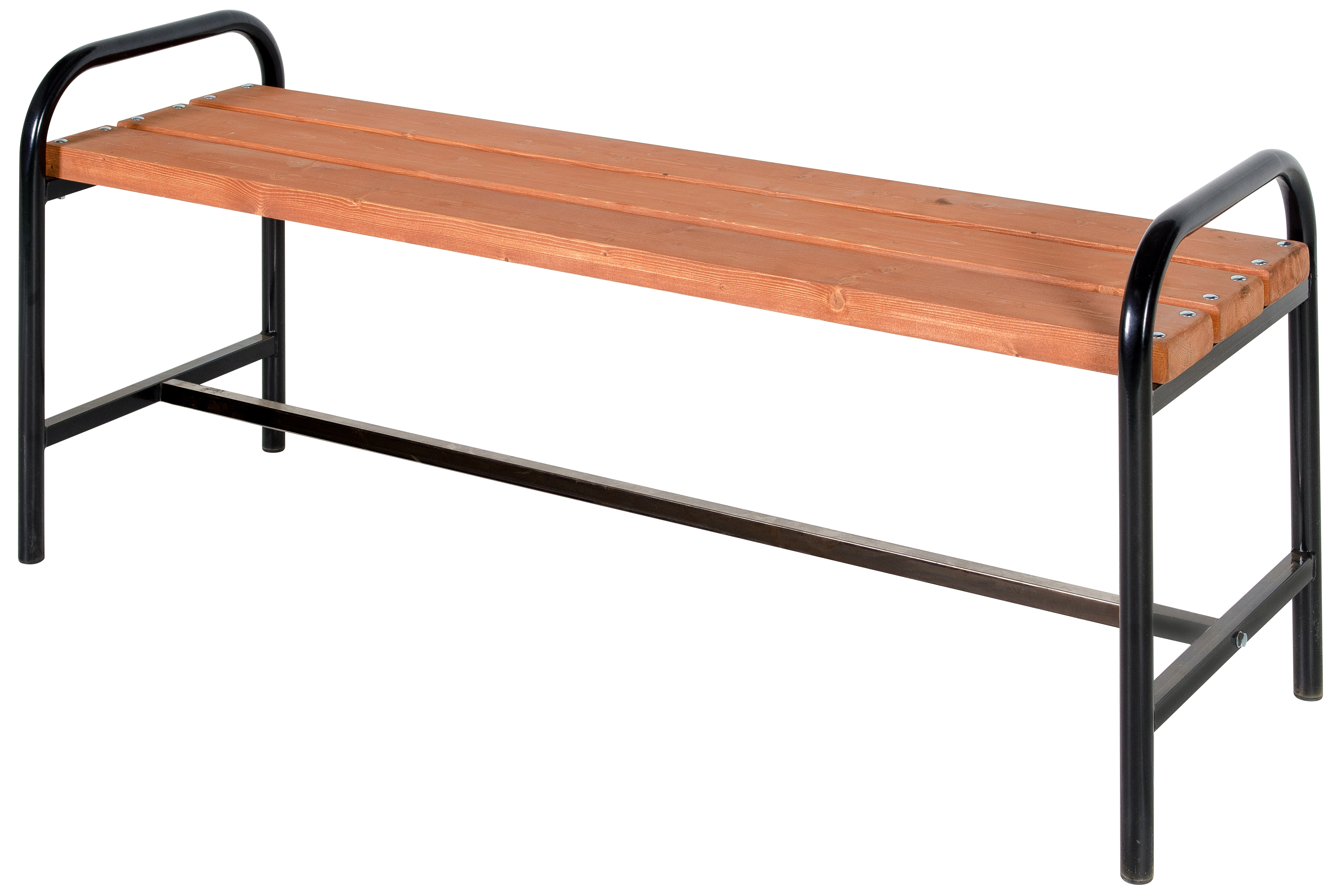 Изображение товара Скамья садовая Удачная мебель Флора E02.150BL 150 см x 50 см x 60 см металл коричневый