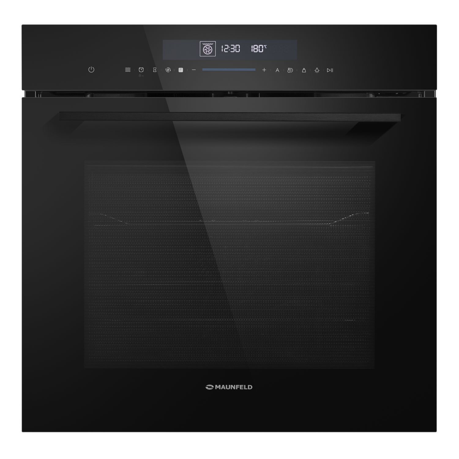 Изображение товара Встраиваемый электроскладной духовой шкаф Maunfeld Meor7217Smfb черный Изображение товара Встраиваемый электроскладной духовой шкаф Maunfeld Meor7217Smfb черный