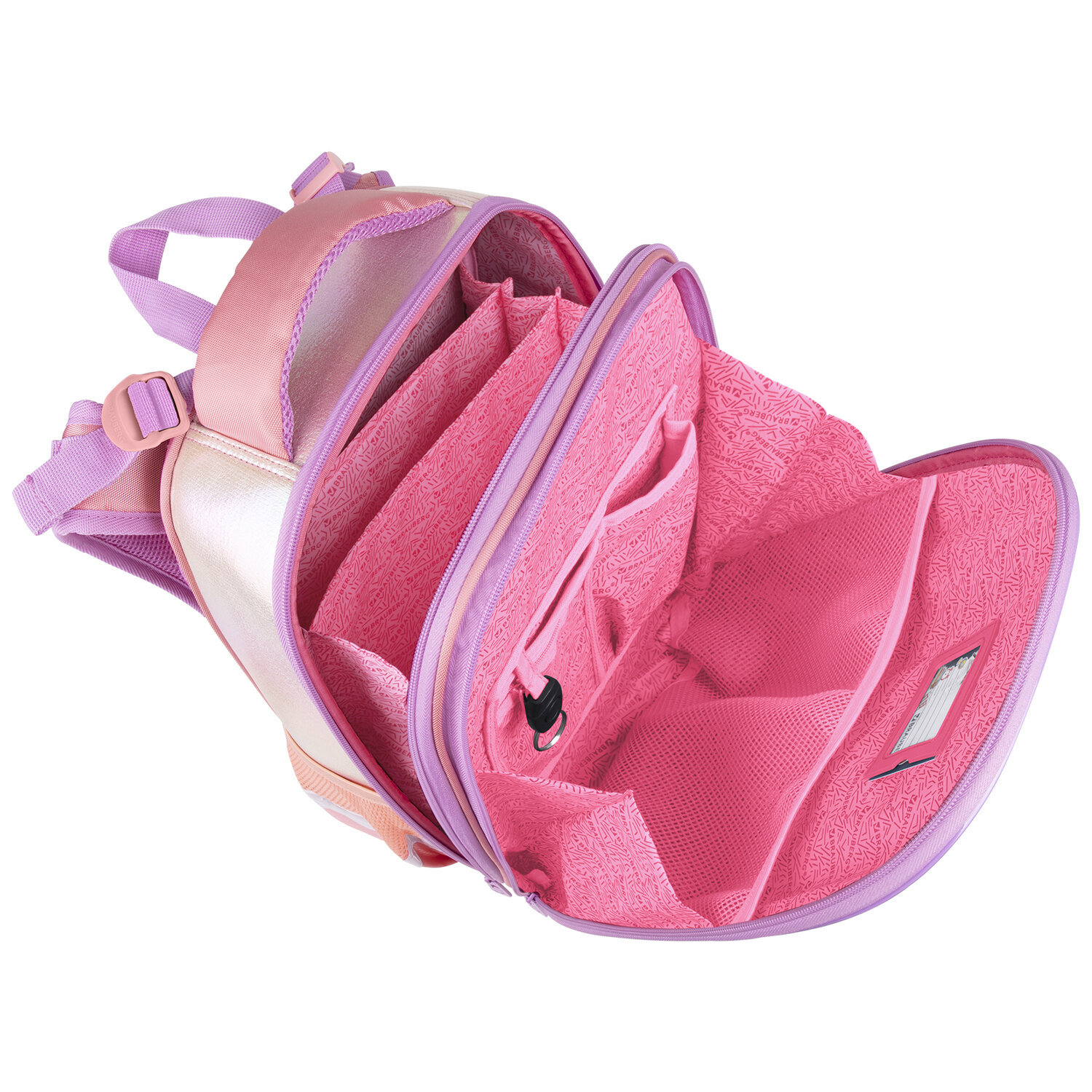 Изображение товара Рюкзак BRAUBERG Shiny 28x36x14 см из ЭВА с множеством отделений для школьников