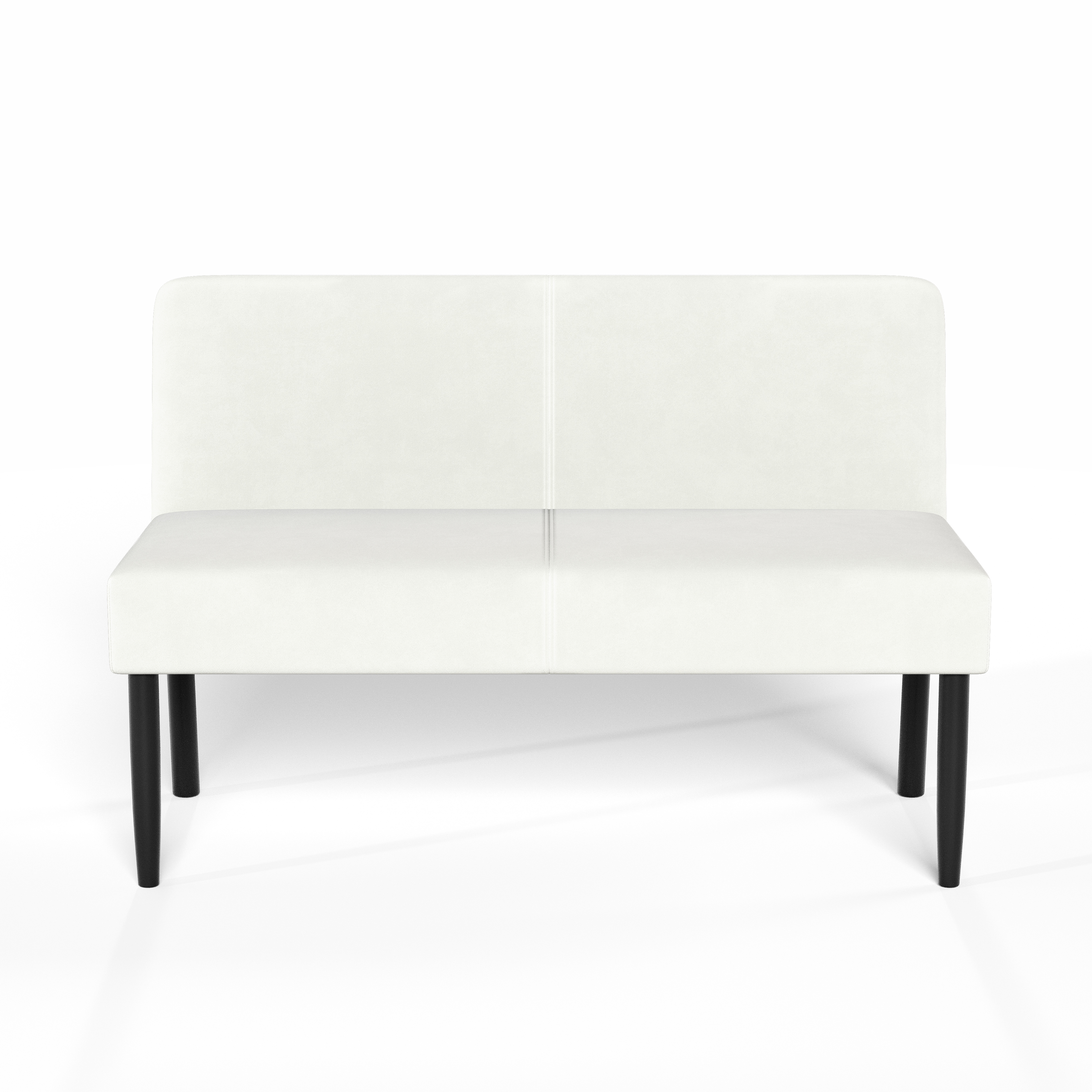 Изображение товара Диван Мюнхен SALON TRON 110x78x57 см велюр белый компактный интерьерный