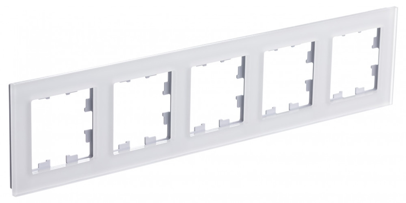 Изображение товара Рамка для розеток и выключателей Systeme electric AtlasDesign Nature ATN330105 5 постов цвет белый