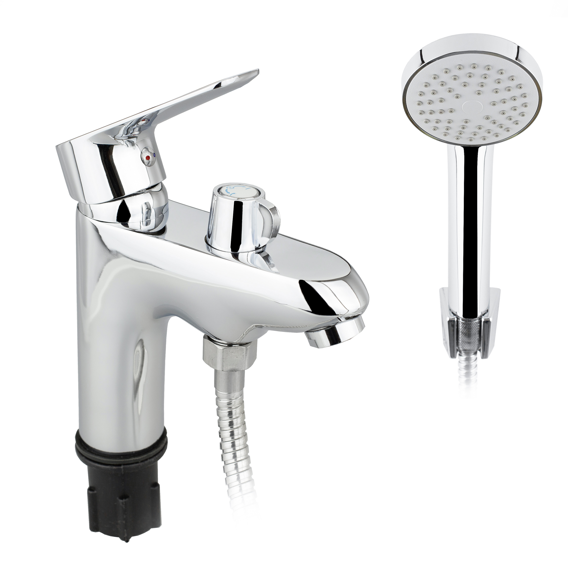 Изображение товара Смеситель для раковины RAINSBERG R2001F-5 с подключением шланга для биде или душа цвет хром