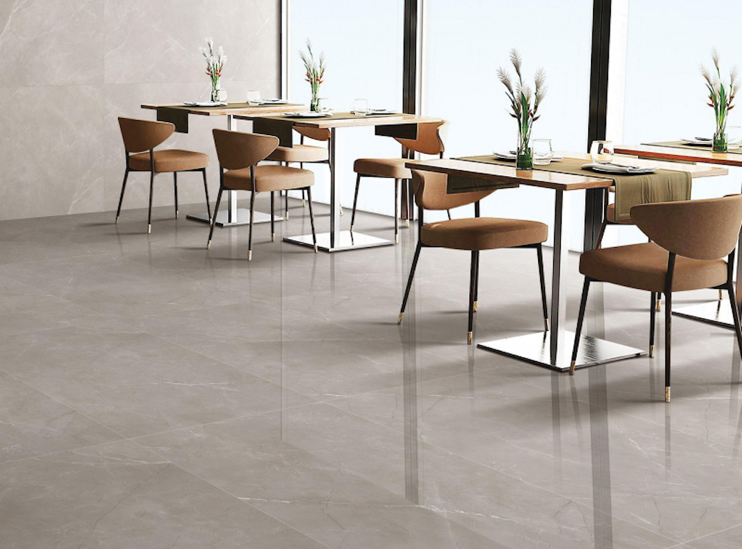 Изображение товара Керамогранит КЕРАМОПРО Торенто Бетон Серый 60x60 см морозостойкий для пола и стен