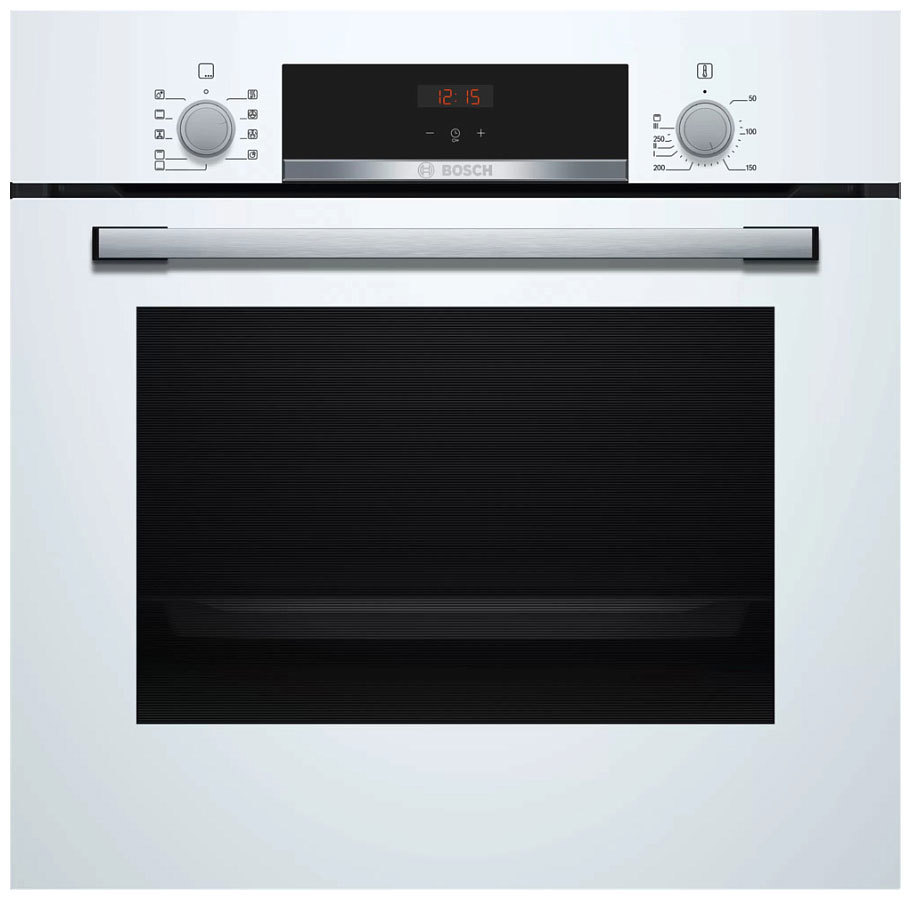 Изображение товара Встраиваемый электрический духовой шкаф BOSCH HBF534EW0Q 66л 9 режимов белый