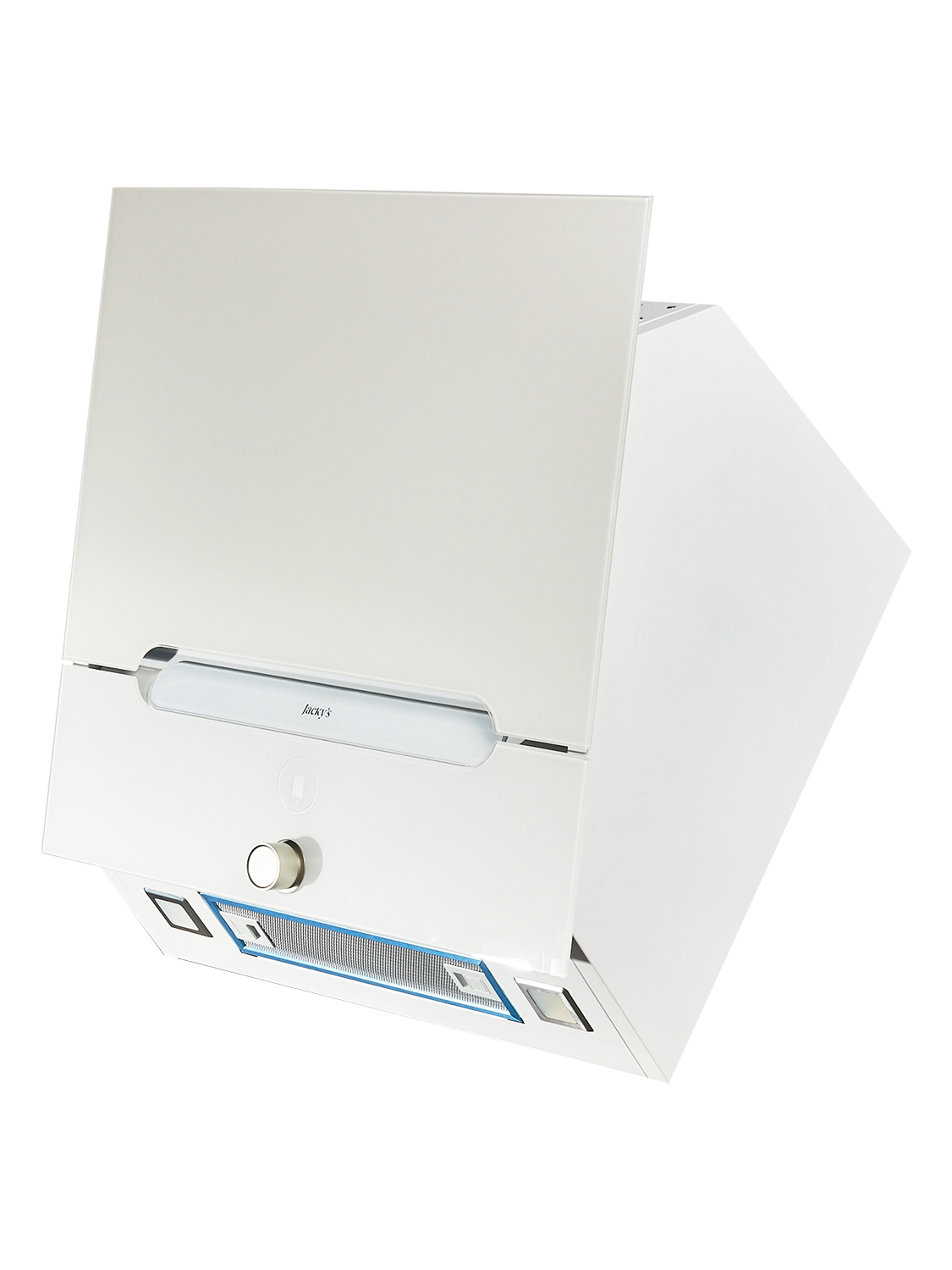 Изображение товара Вытяжка Jacky`s JV WW682 с 5 уровнями мощности 59 см белая для кухни