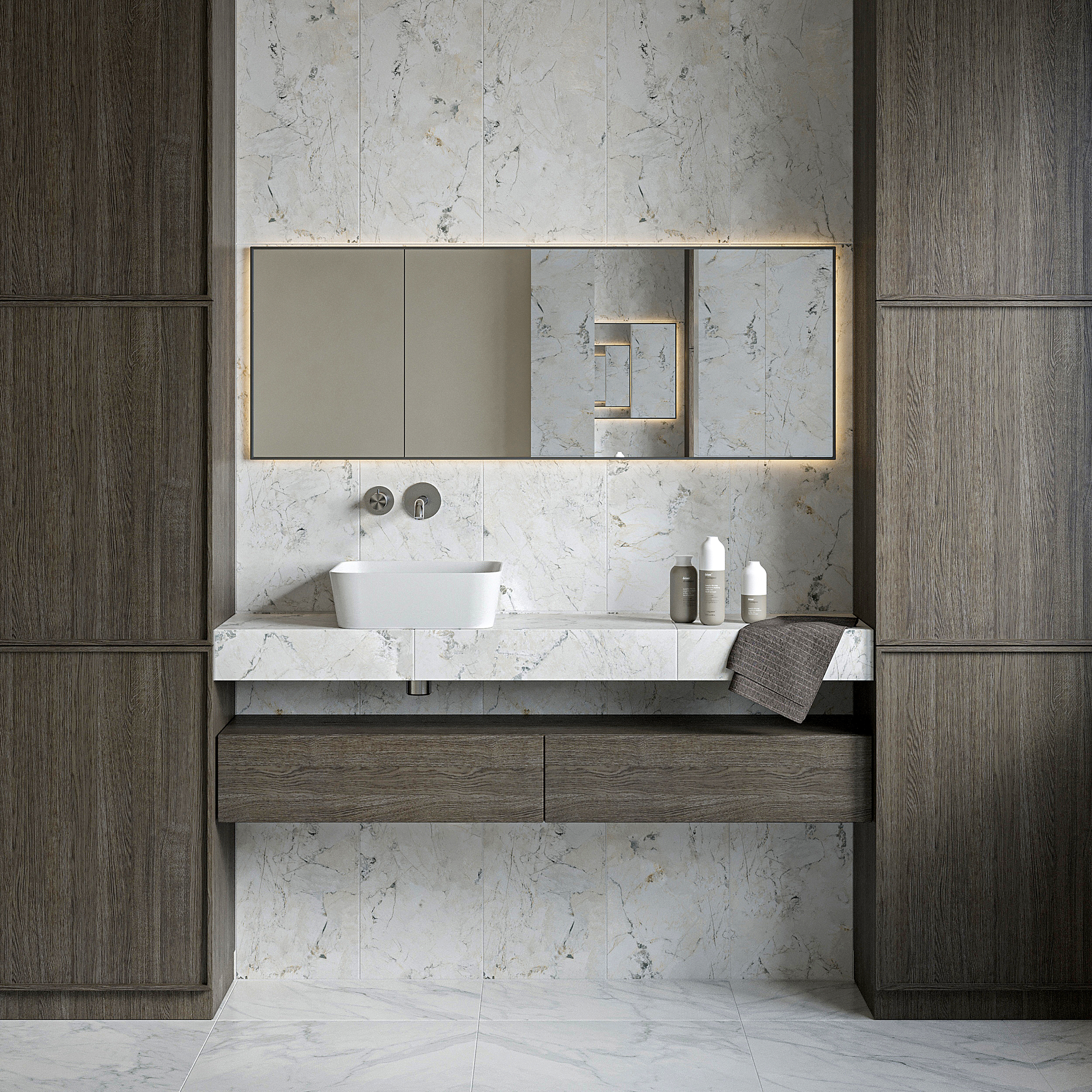 Изображение товара Керамогранит Керамин Акрополь CDB00033184_VRN 60x60см цвет светло-серый