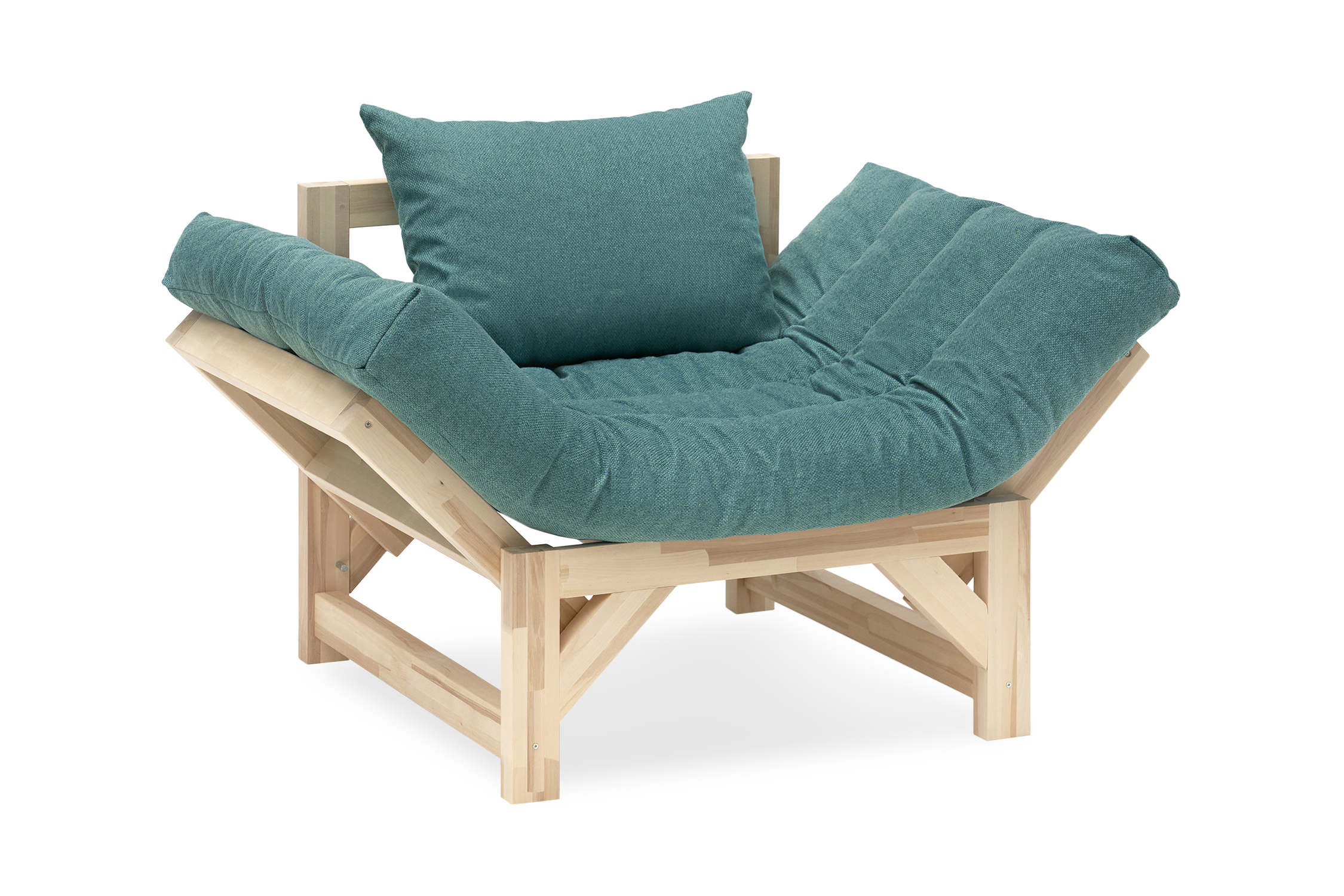 Изображение товара Кресло Нонтон 08-188376 113x76x78 см ткань цвет изумрудный