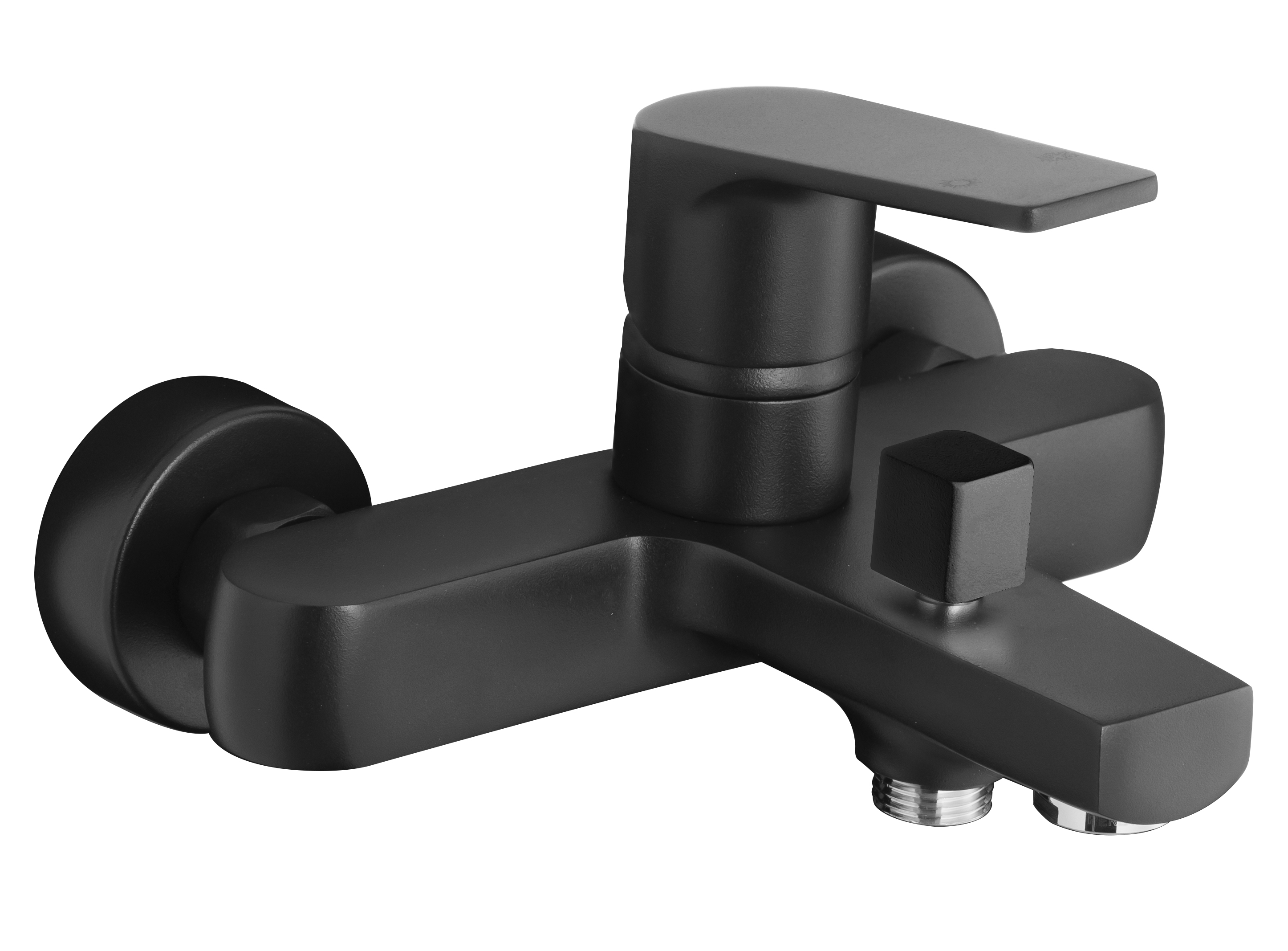 Изображение товара Смеситель Azario TREYA AZ-156805024 с коротким изливом, черный