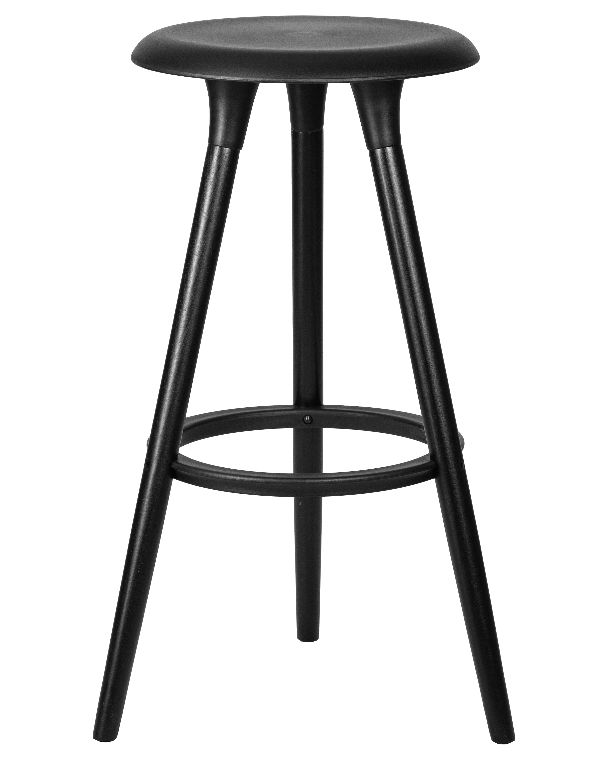 Изображение товара Барный стул DOBRIN ROYCE BLACK 77 см, чёрный, полипропилен