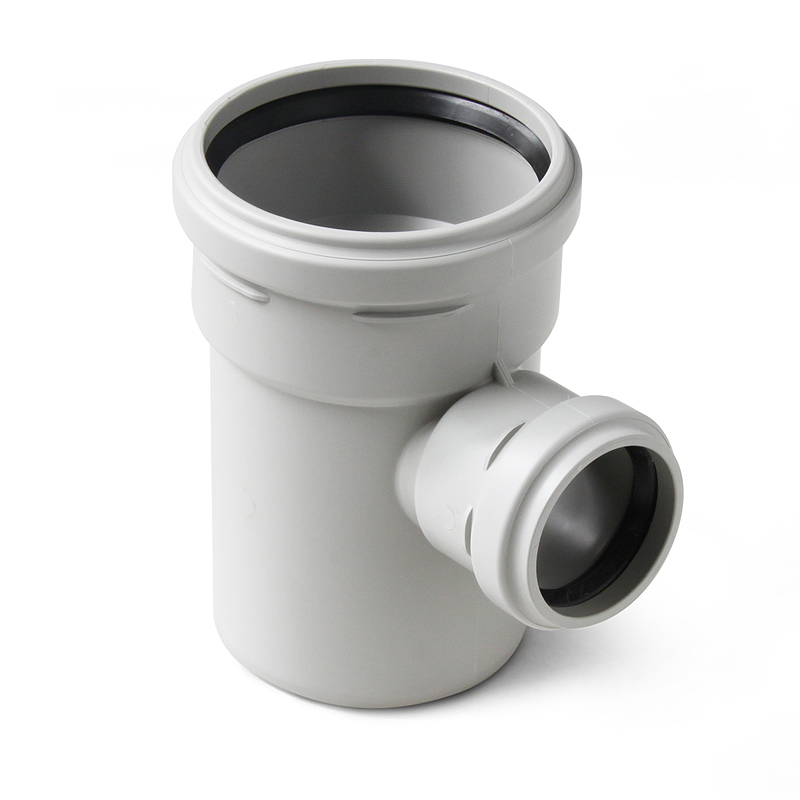 Изображение товара Тройник канализационный шумопоглощающий Pro Aqua Stilte Plus 110x58 мм 87° полипропилен