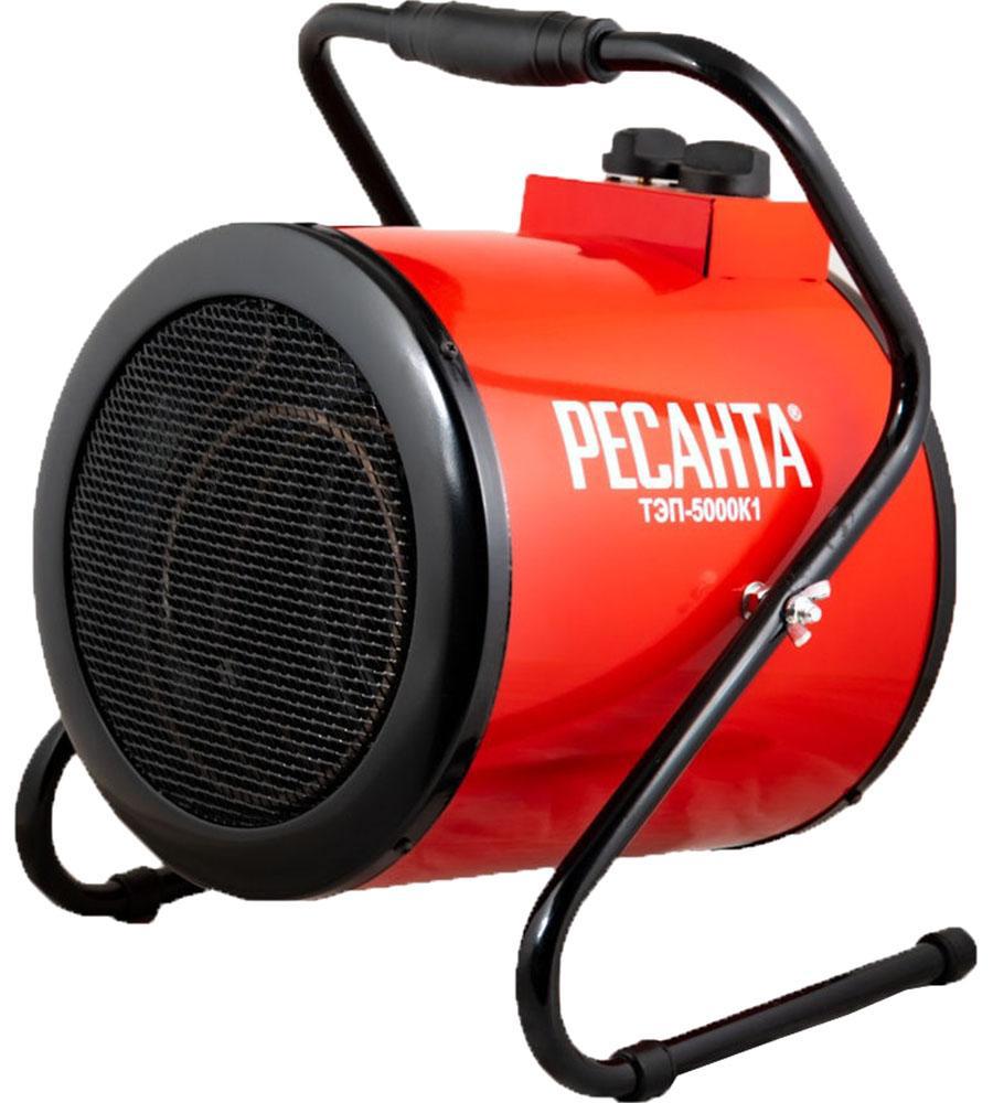 Изображение товара Электрическая тепловая пушка Ресанта ТЭП-5000К1 5000 Вт для обогрева помещений