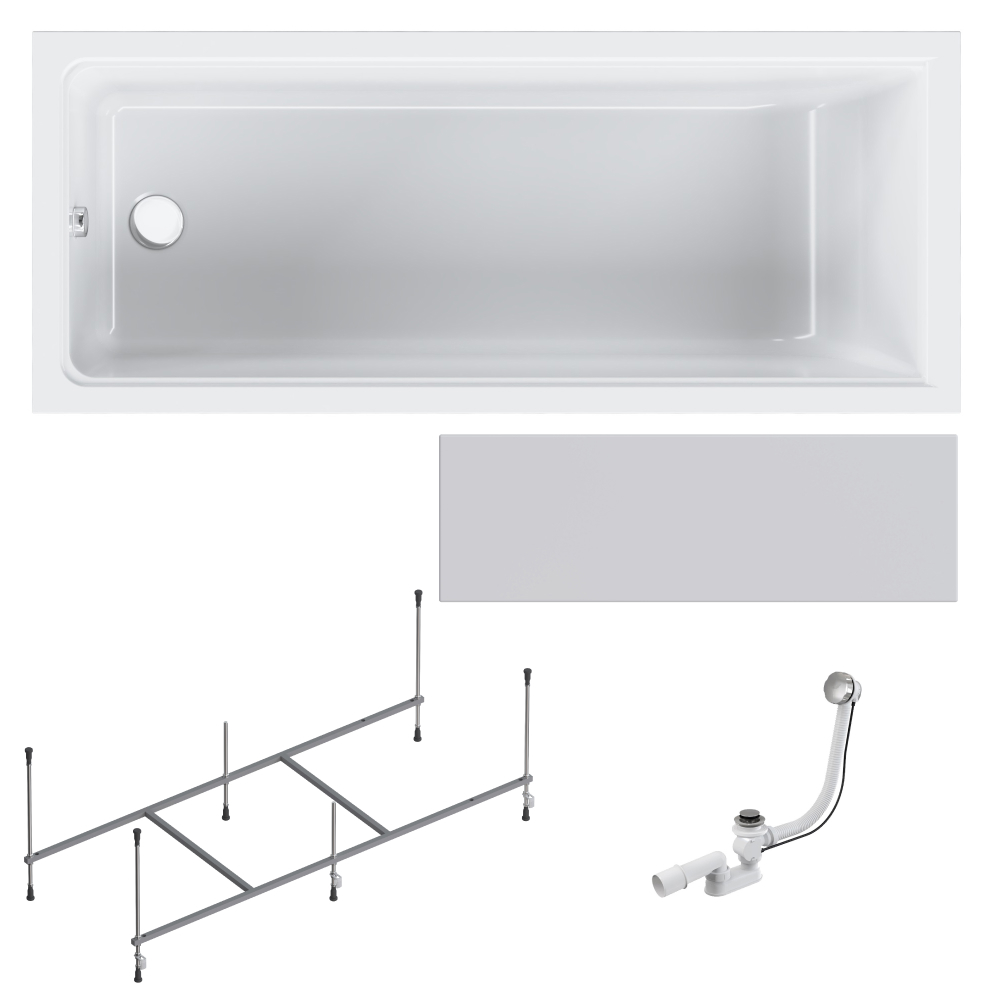 Изображение товара Прямоугольная ванна AM.PM W90A-170-070W-ARPOFl 100% акрил 70x170см