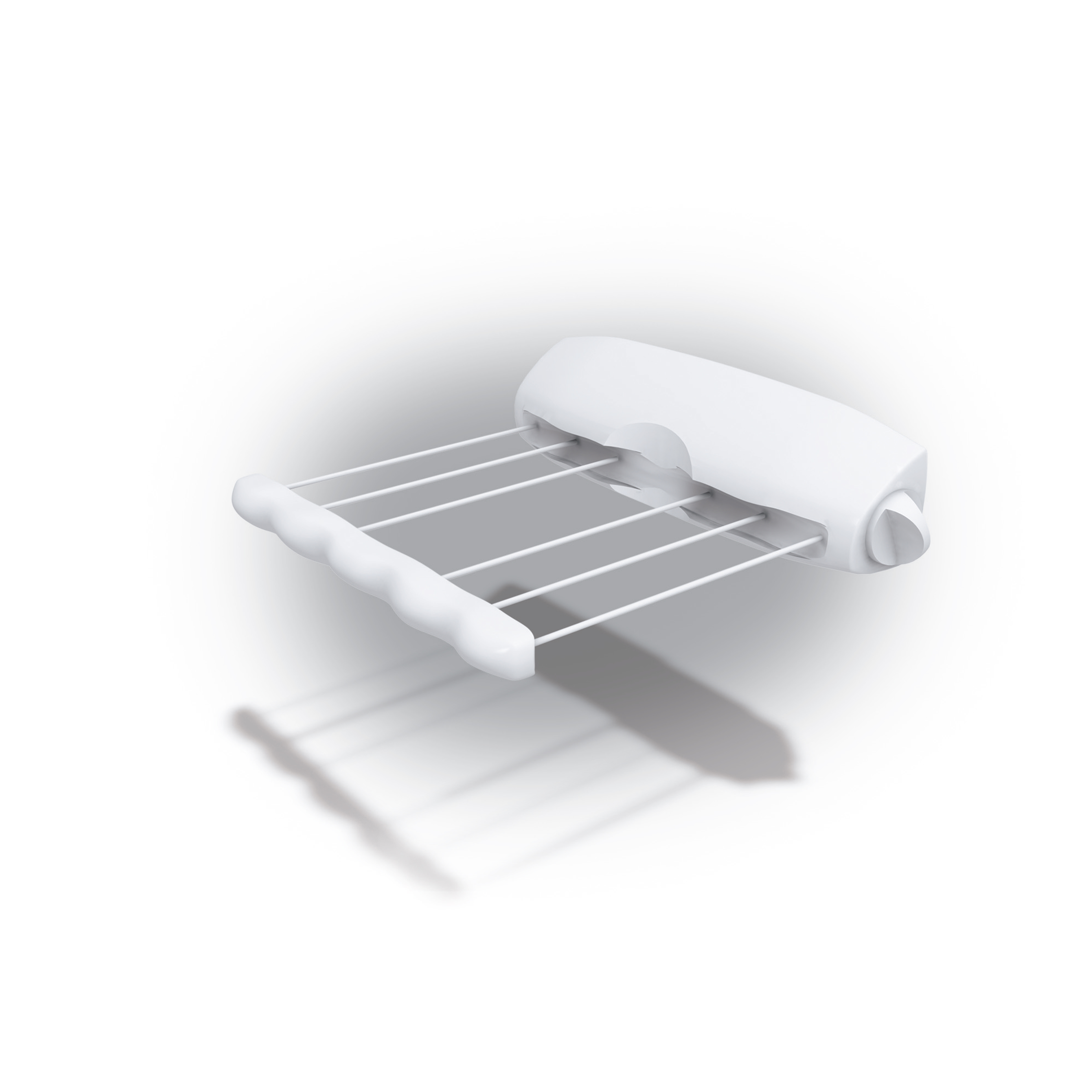 Изображение товара Настенная сушилка для белья Gimi Rotor 6 21м прочная и удобная монтаж в ваннах и на балконах