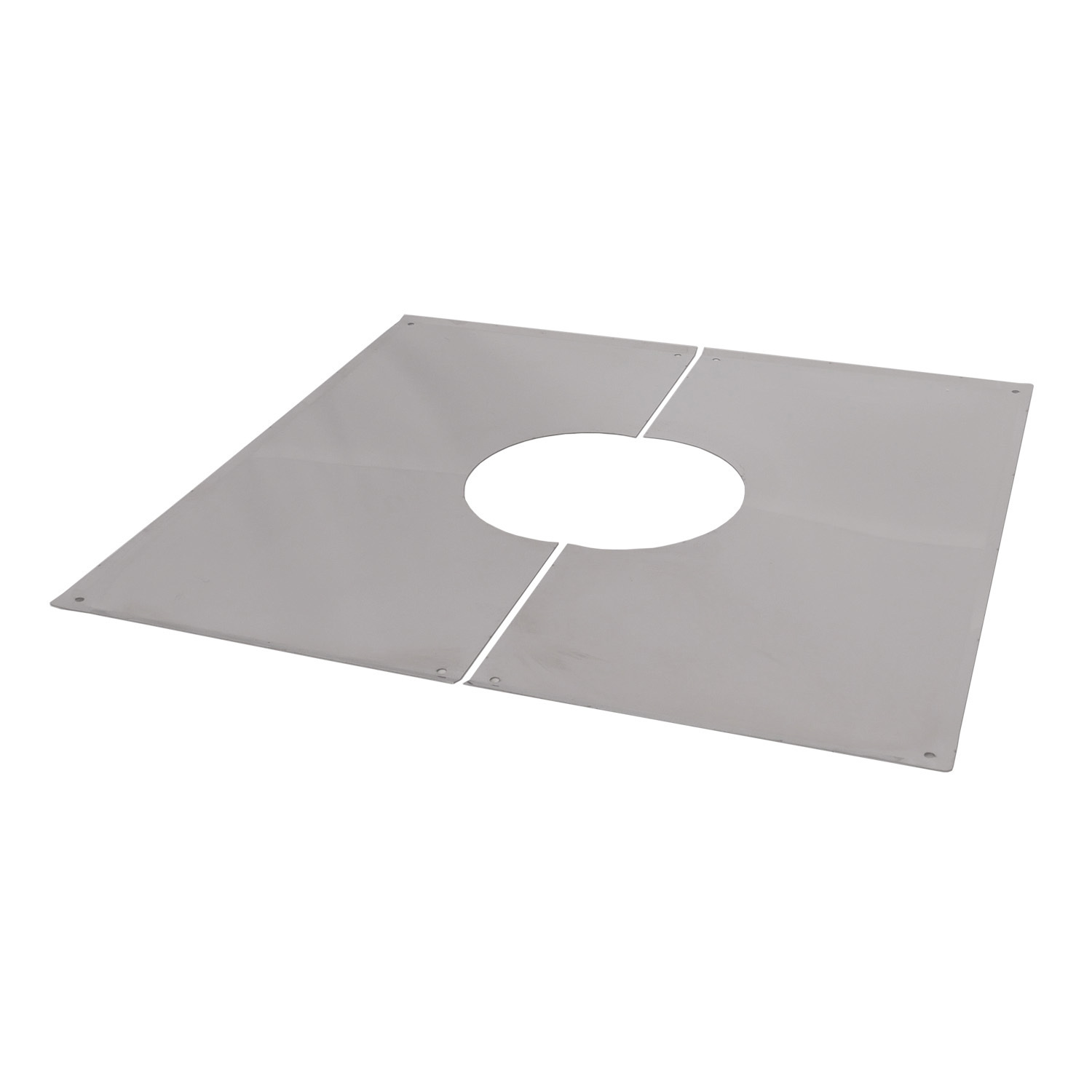 Изображение товара Фланец дымохода Везувий 0-5° ⌀225 нержавеющая сталь AISI 430