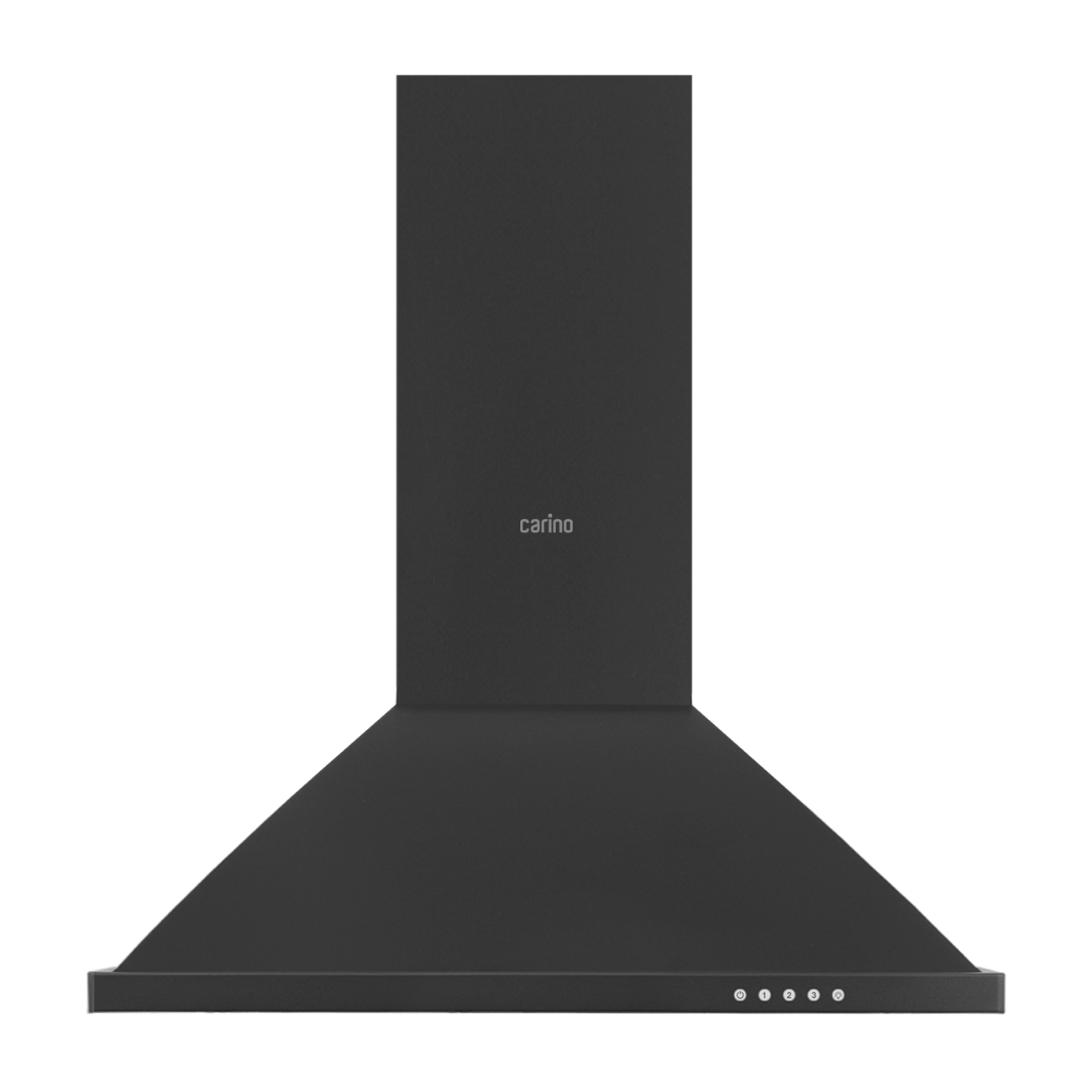 Изображение товара Настенная вытяжка Carino C8663SM черный 60 см мощность 400 м³/ч
