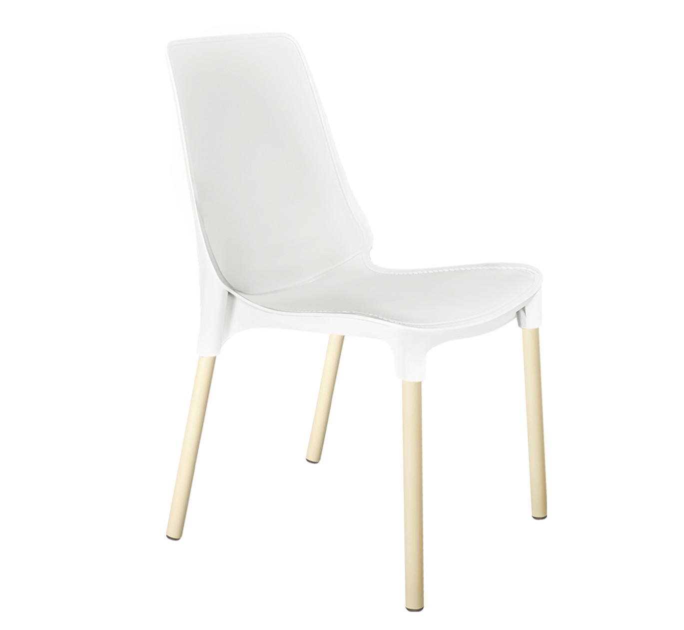 Изображение товара Стул Sheffilton 6310470521 белый современный легкий устойчивый