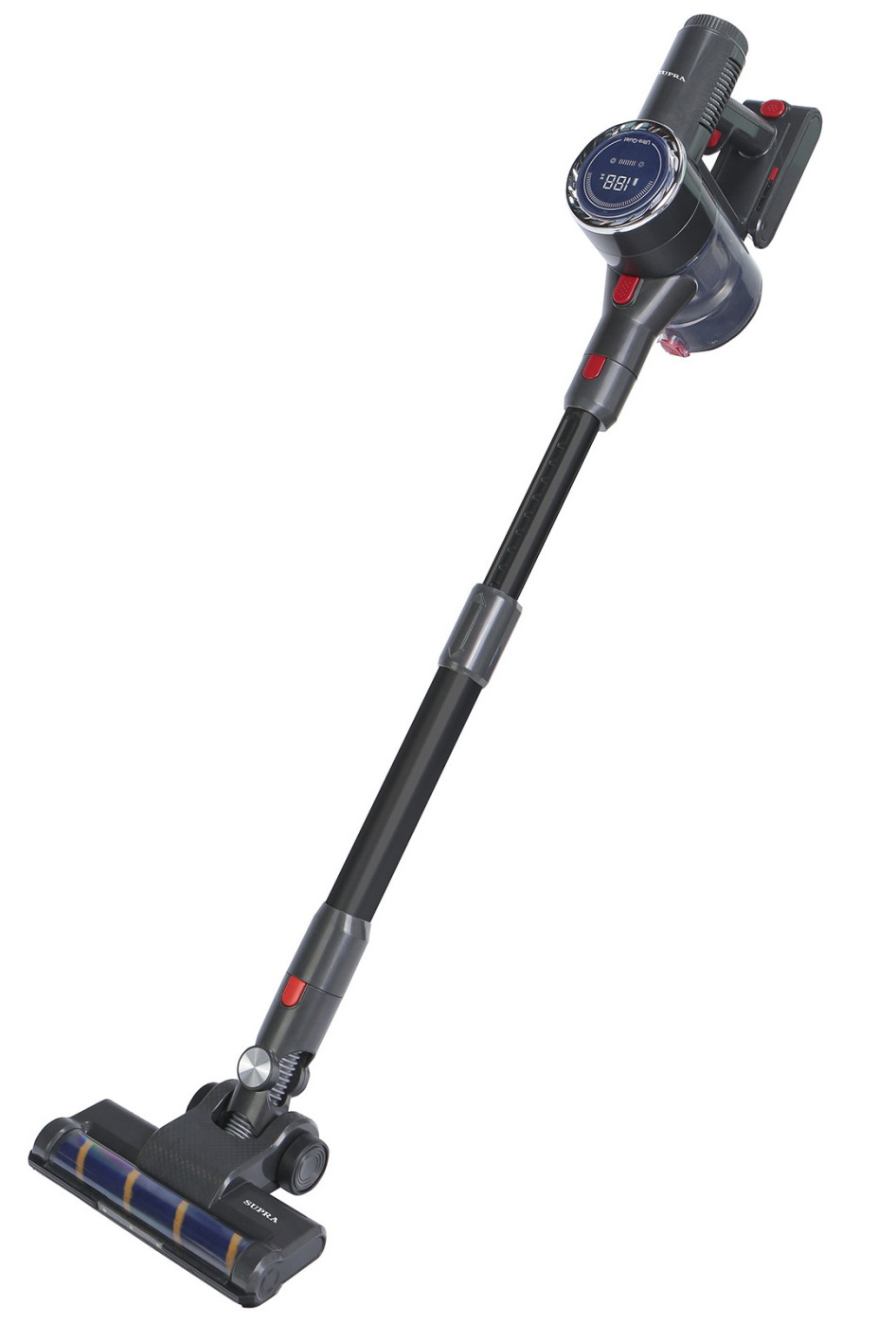 Изображение товара Вертикальный пылесос Supra VCS-5089 400 Вт HEPA фильтр аккумулятор 0.8 л