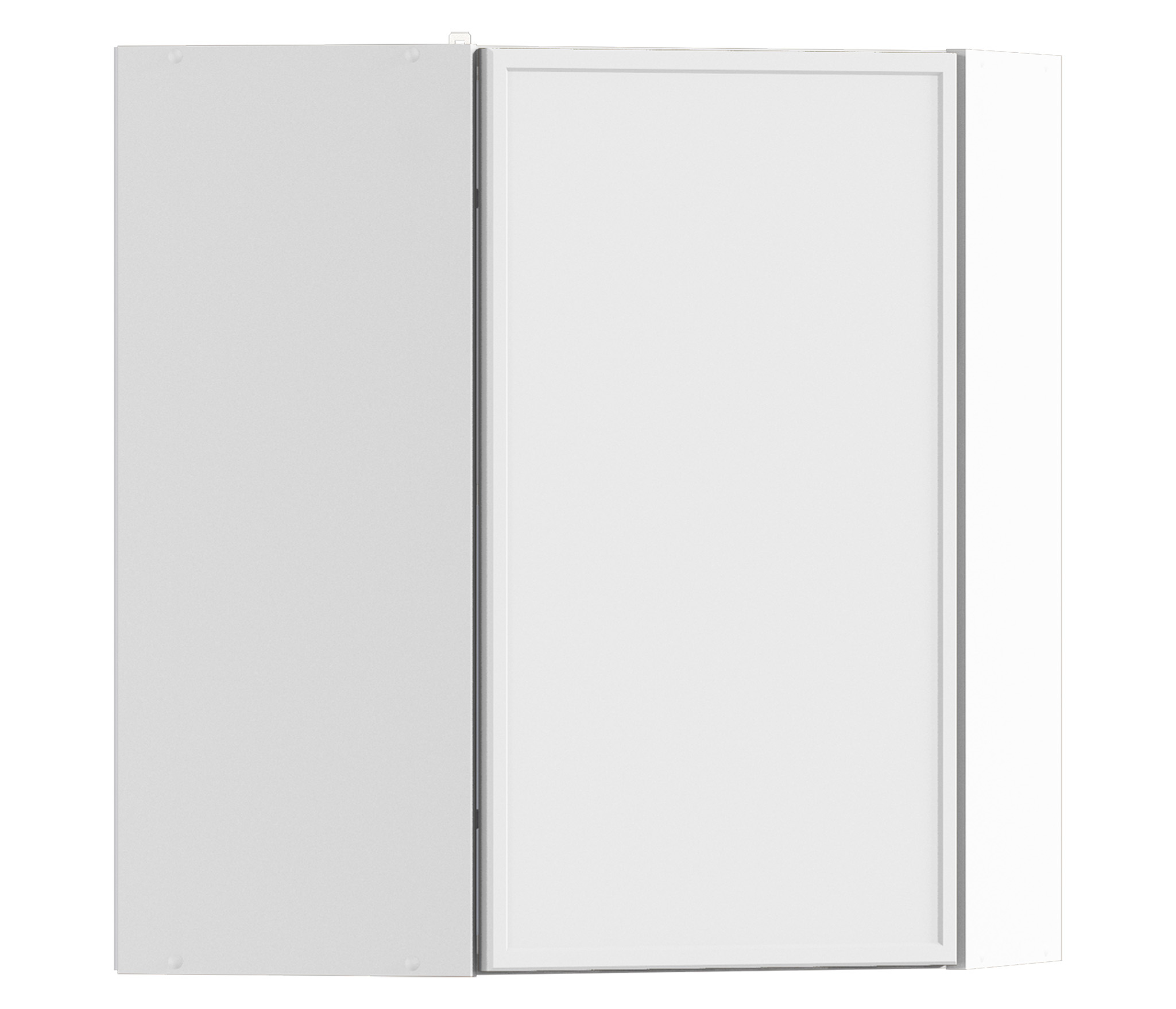 Изображение товара Модуль Столплит Регина квадро 60x72x60 см ЛДСП цвет белый/МДФ квадро белый