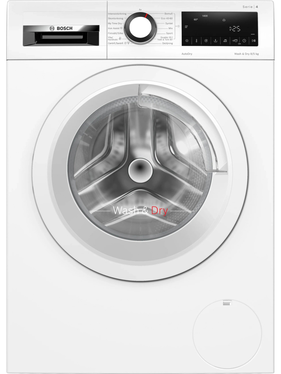Изображение товара Стиральная машина Bosch WNA134L0SN с сушкой 8 кг фронтальная белая