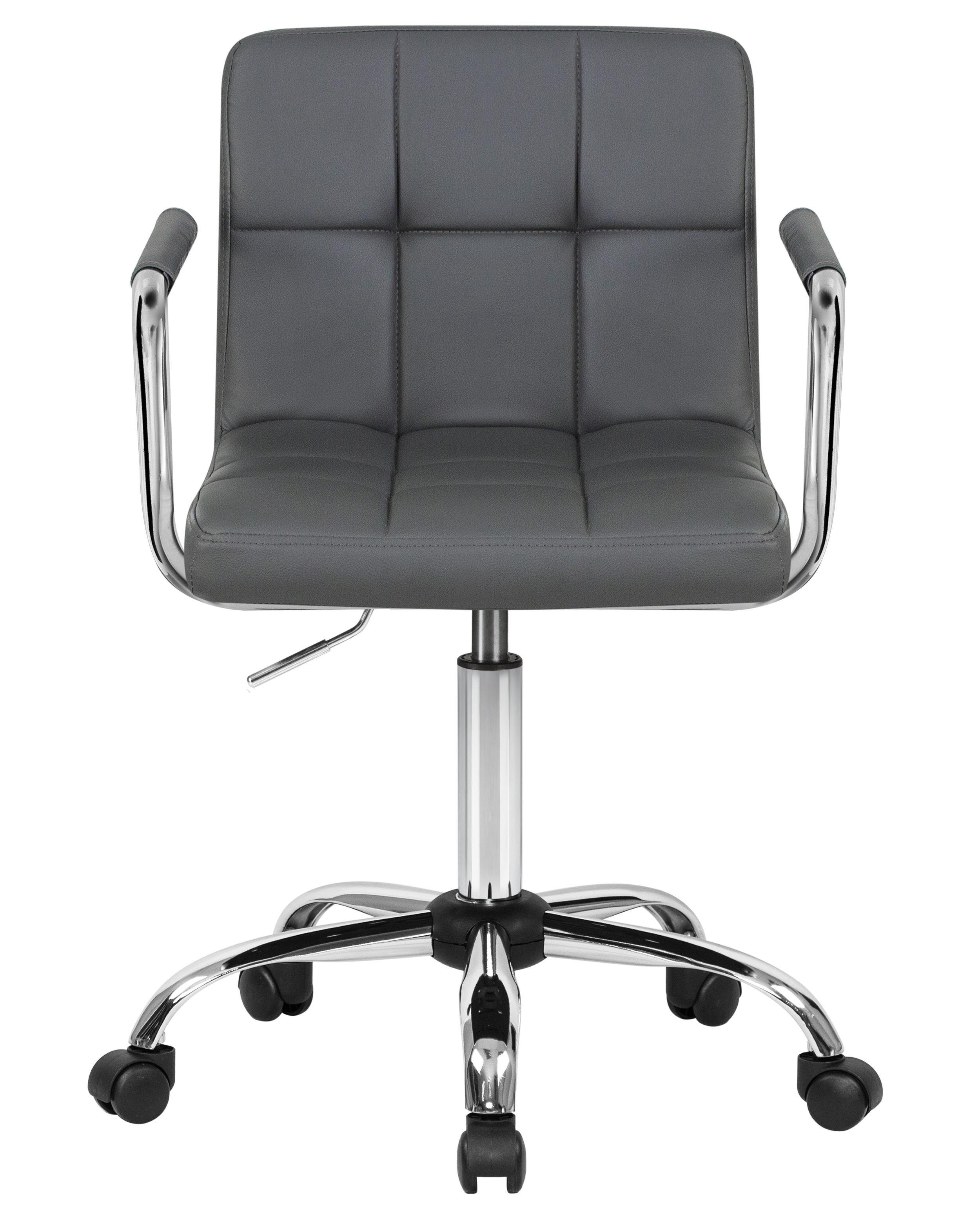 Изображение товара Офисное кресло Dobrin Terry серое регулируемое комфортное для персонала