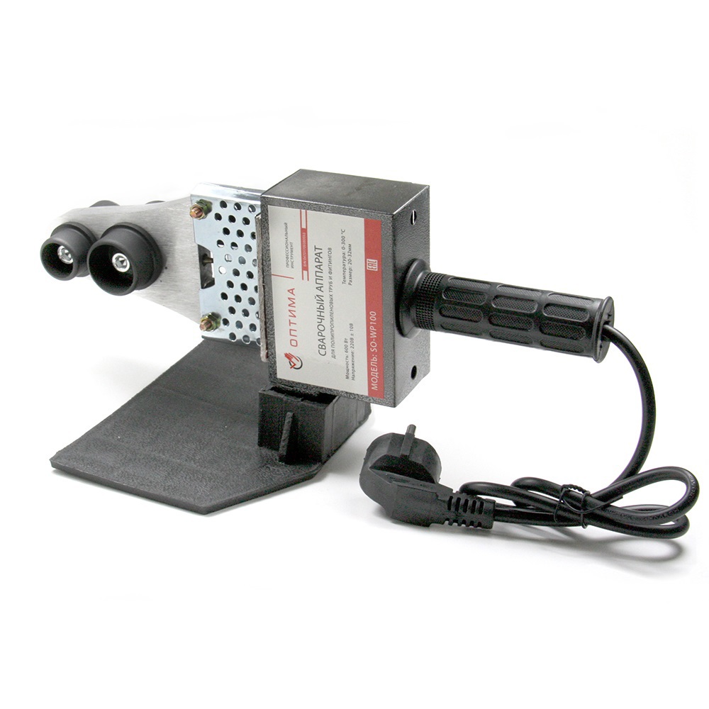 Изображение товара Аппарат для сварки пластиковых труб Оптима SO-WP100 600 Вт