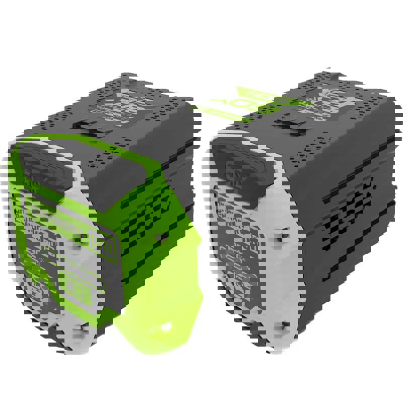 Изображение товара Аккумулятор Greenworks G60B8 60 В Li-Ion 8 Ач с перчатками