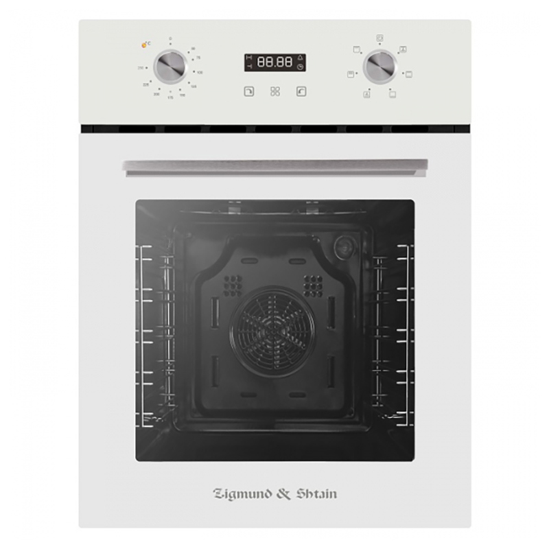 Изображение товара Встраиваемый духовой шкаф Zigmund & Shtain E 145 W 45x59.50x56.50 см цвет белый