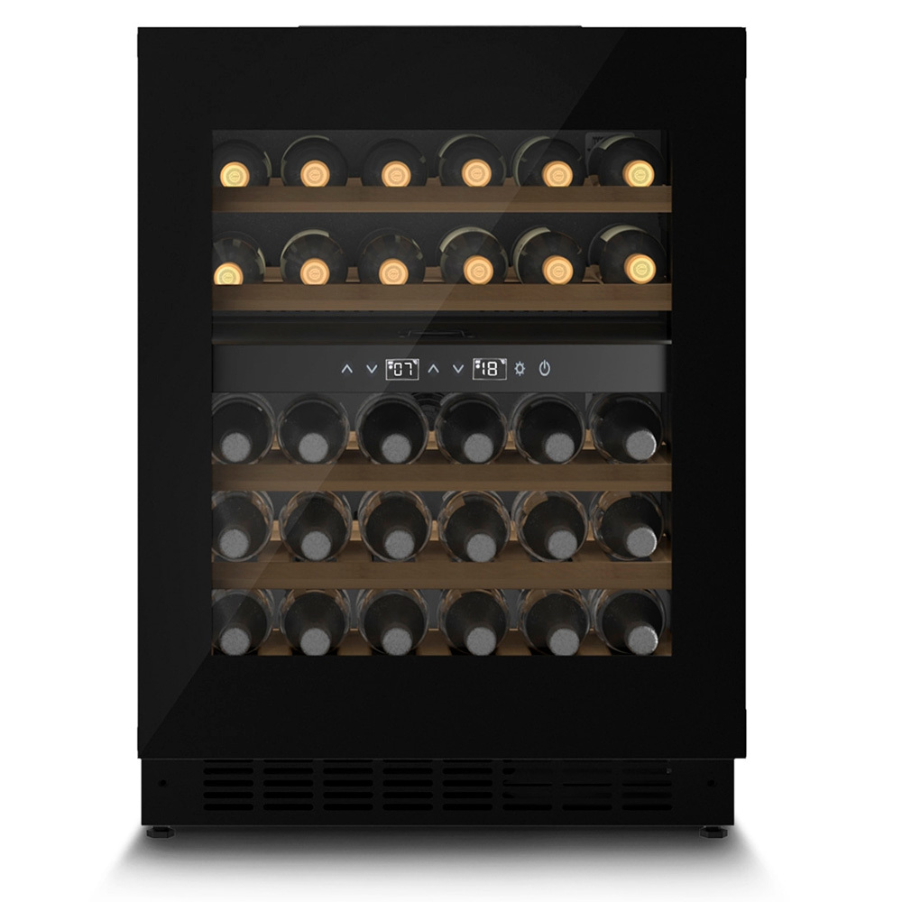 Изображение товара Встраиваемый винный шкаф Caso 36 бутылок с Wi-Fi управление и двойной зоной