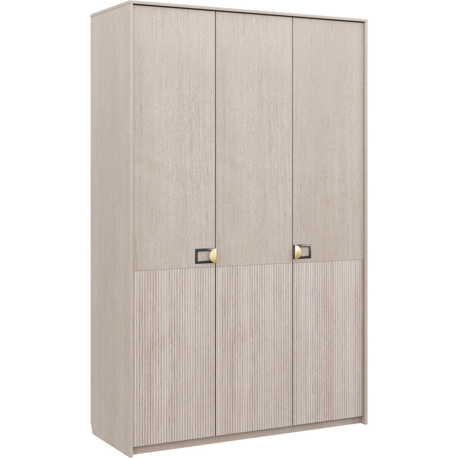 Изображение товара Современный распашной шкаф из ЛДСП ГК АКВИЛОН Muza_25 138.2x220 см тира/кадена вуд