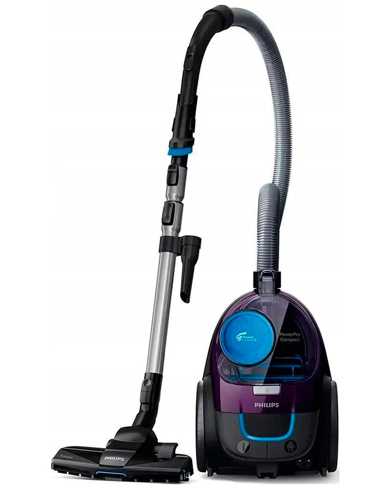 Изображение товара Пылесос с контейнером Philips Fc9333/09 violet 900 Вт 1.5 л цвет черный фиолетовый