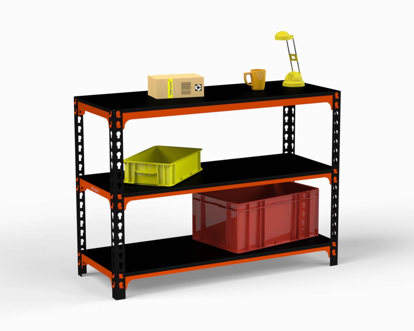 Изображение товара Стол-верстак Metalex SVOPII951240 с максимальной нагрузкой 260 кг