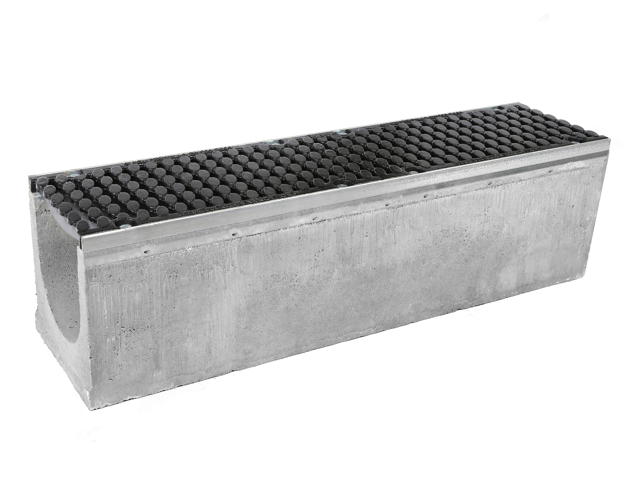 Изображение товара Лоток водосточный Aquadrenag Prom plus 1000x263x230мм Е600 серый