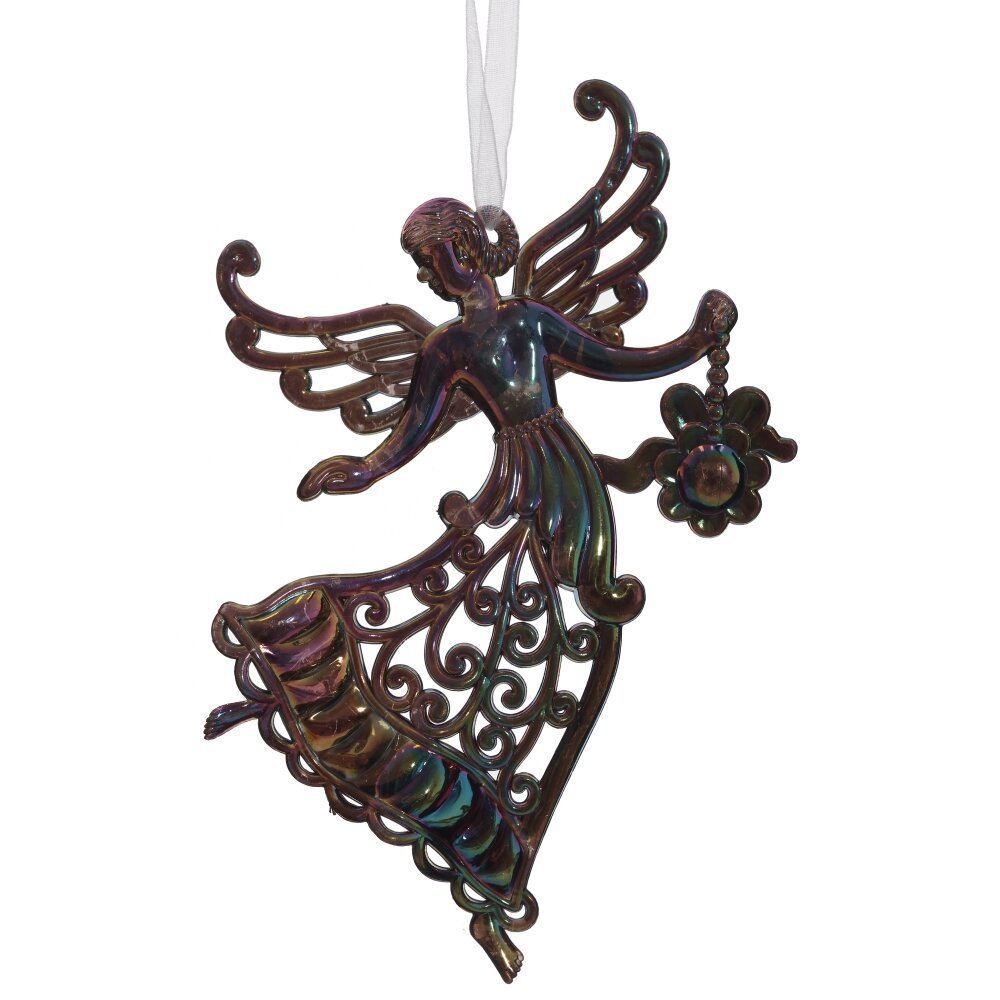 Изображение товара Ёлочная игрушка Фея 17 см разноцветная праздничное новогоднее украшение